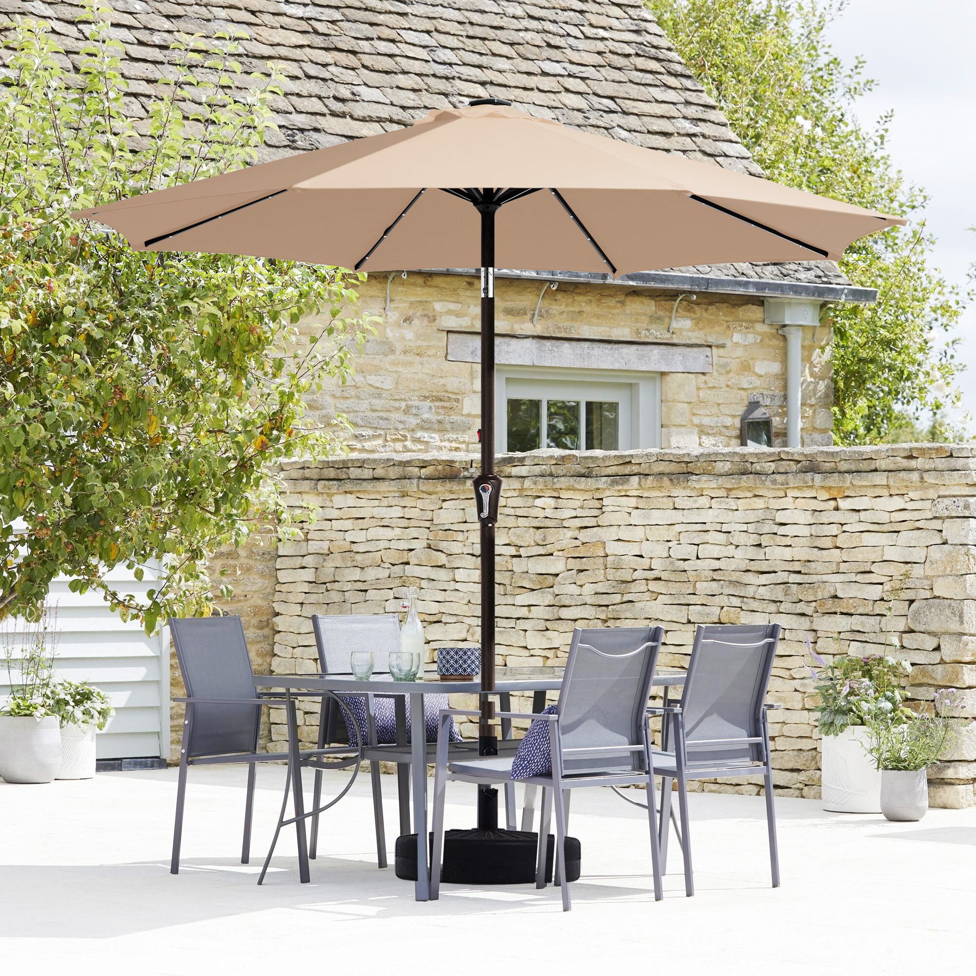 JEAREY JE-QTZZ+DEZ-10FT-BE Umbrellas-2 - View #7