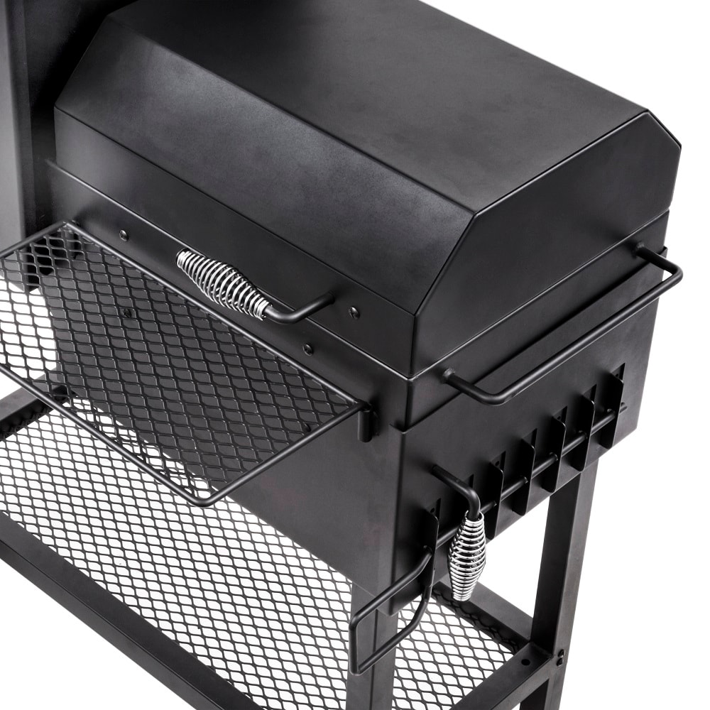 Oklahoma Joe's Bandera Vertical Offset Smoker, Black & Reviews