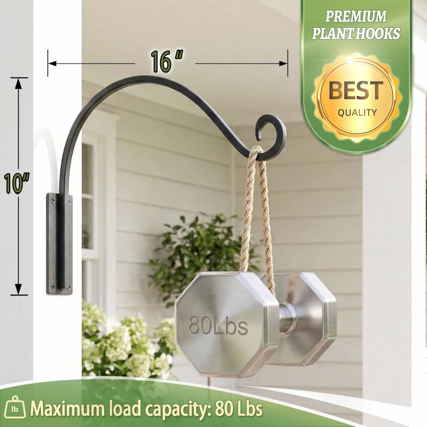 Angel Sar L2FHX48PLTHK-17 Plant-Hooks - View #3