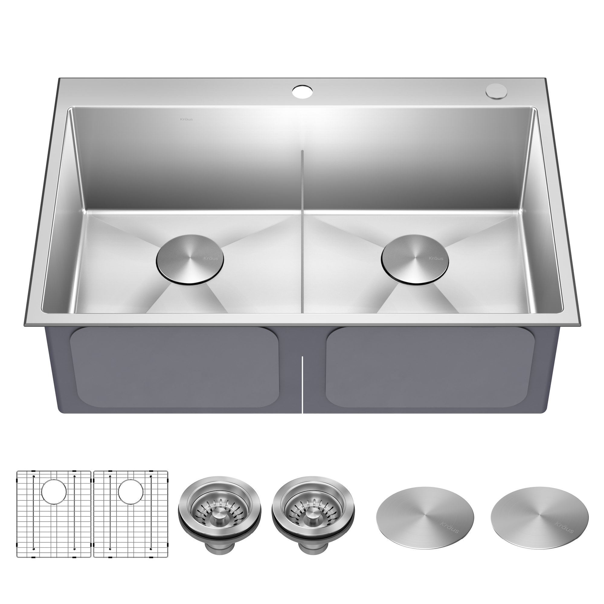 Kraus KHT302-33 Kitchen-Sinks - View #19