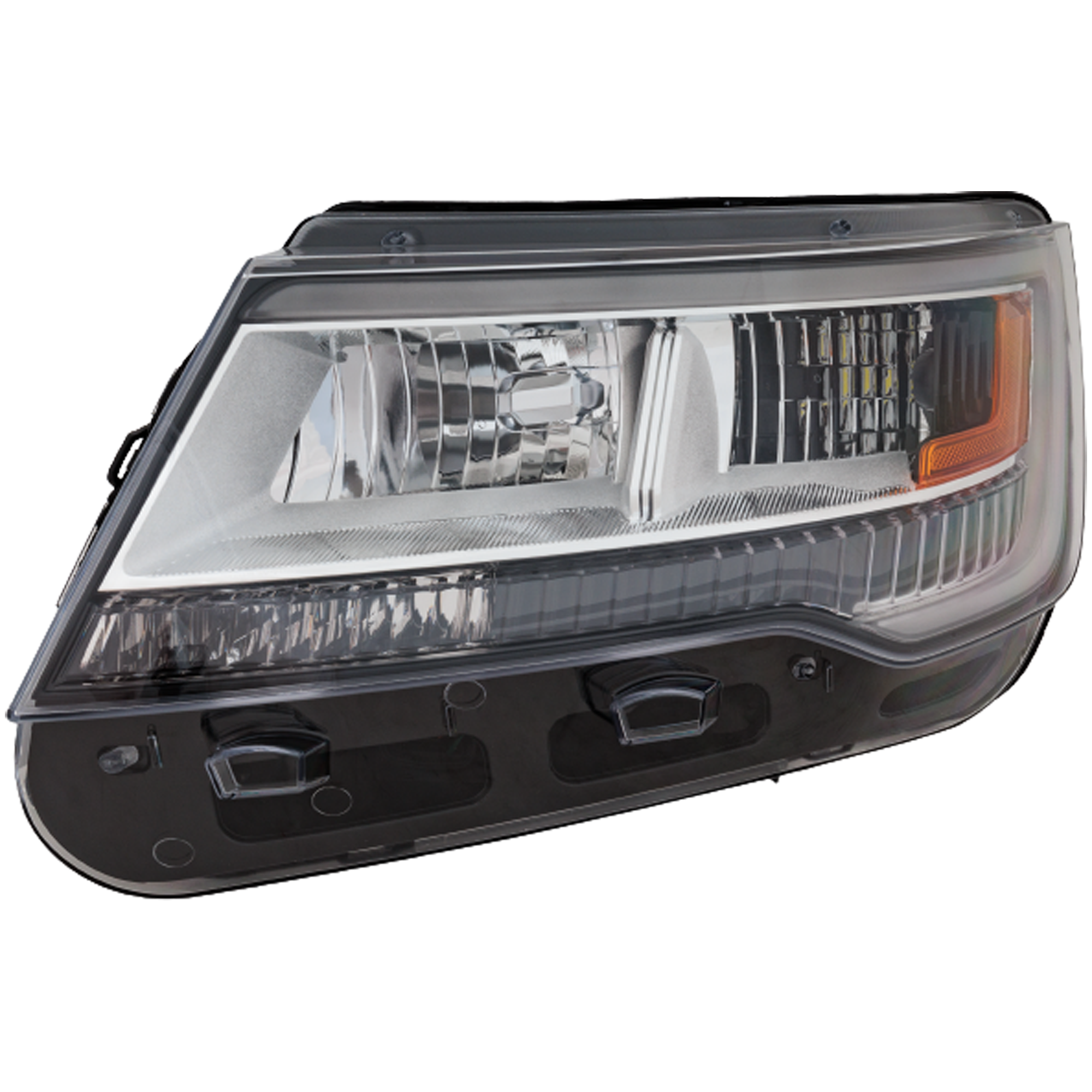 Garage-Pro JCWRF10010042GP Driver Side Halogen/led Headlight For Ford Explorer Limited Platinum Xlt 2016-2018 with Bulb(s) Production Date To April 4 2018 Replaces# Fb5z13008n-pfm