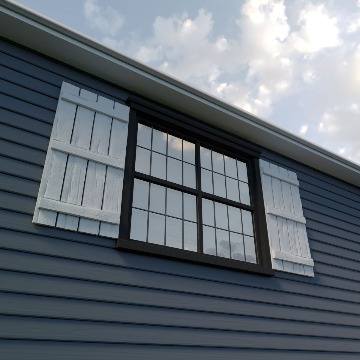 Ekena Millwork SHUBSS23X60RWPR Exterior-Shutters - View #7