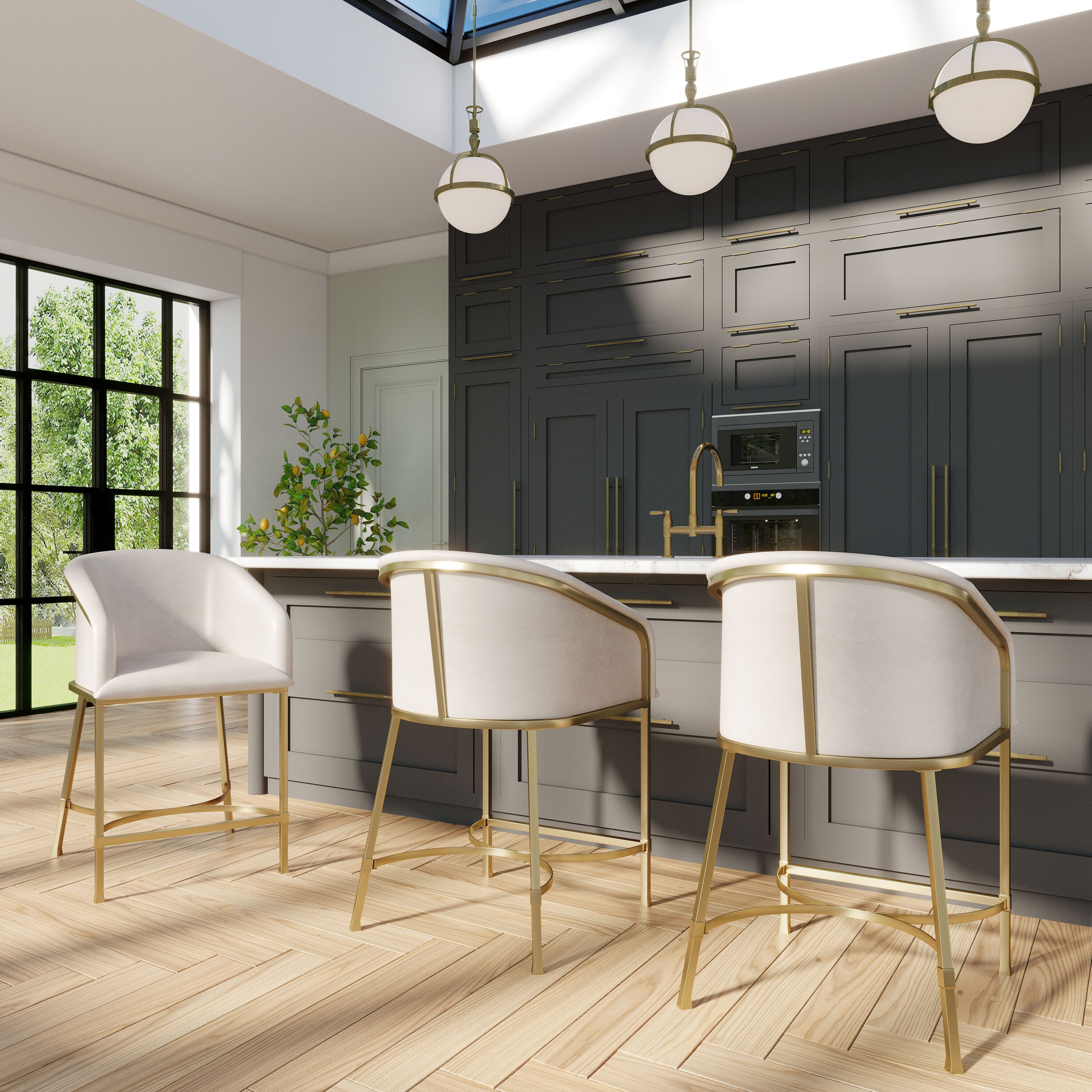 LUXEYARD DS-Y-YC-1821 stools - View #4