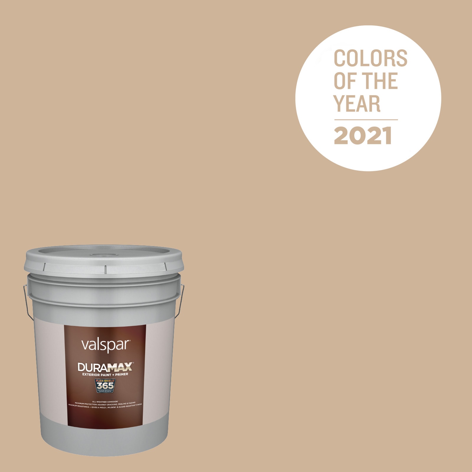 Valspar 2008-8B-91113 Duramax Satin Maple Leaf 2008-8B Latex Exterior Paint + Primer ( 5-gallon )