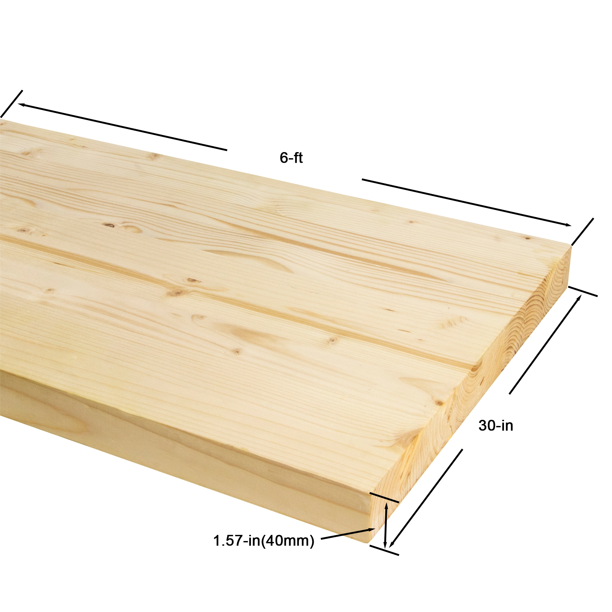 ≡ Custom Table Tops  Superior Size - MBS Wood