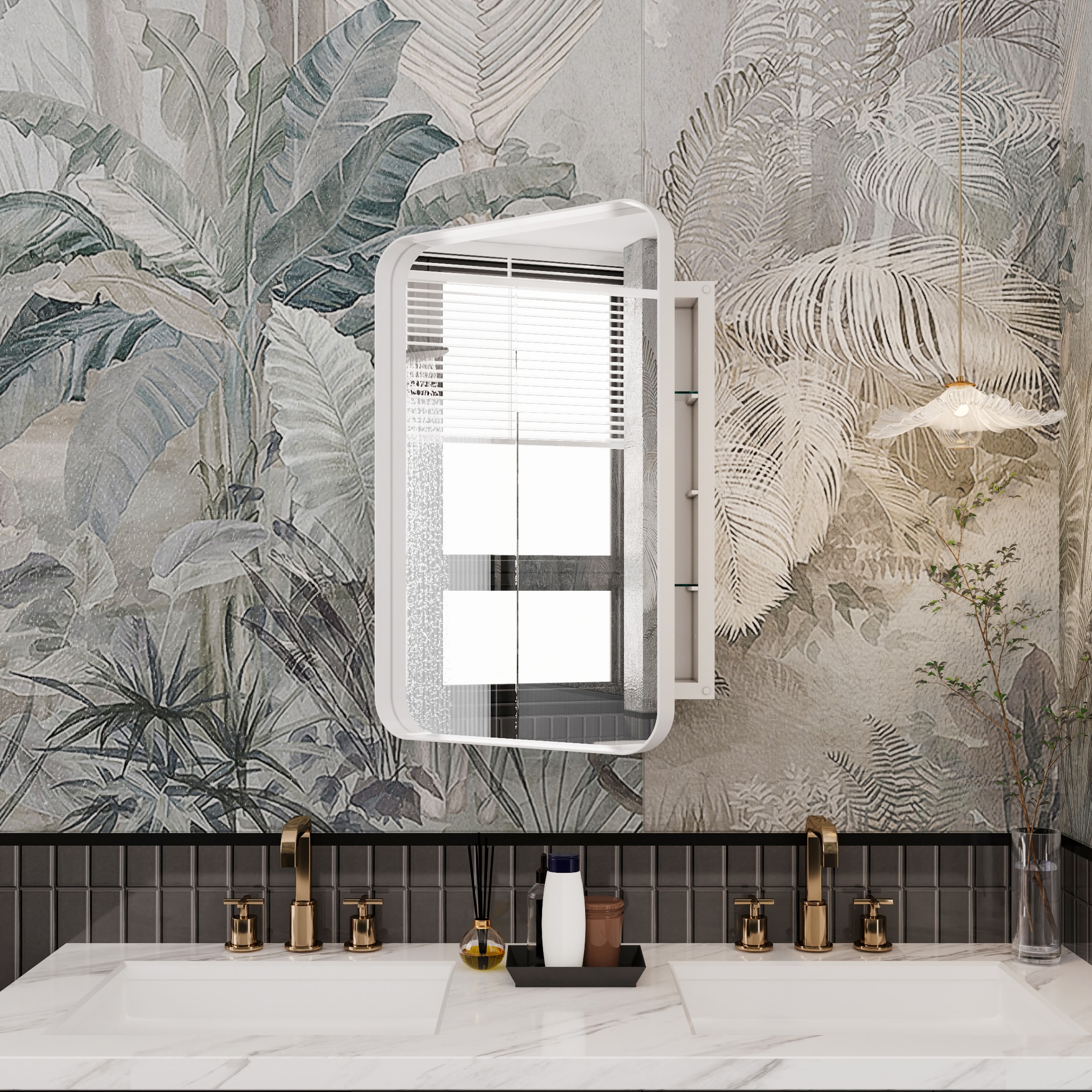 Forclover HBV-B062464 Bathroom-Medicine-Cabinets - View #2