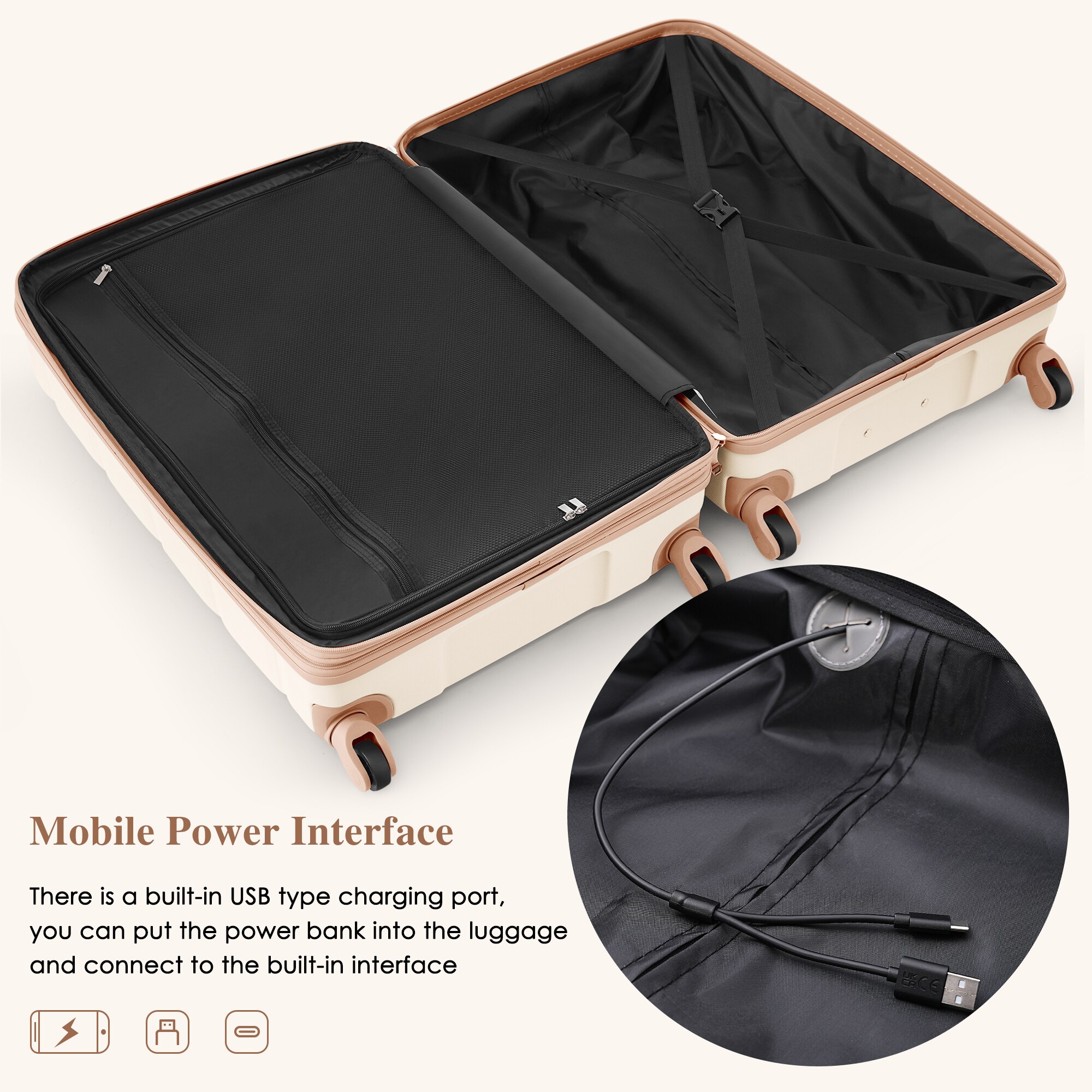 SINOFURN SYD9600011BG Luggage-And-Luggage-Sets - View #7