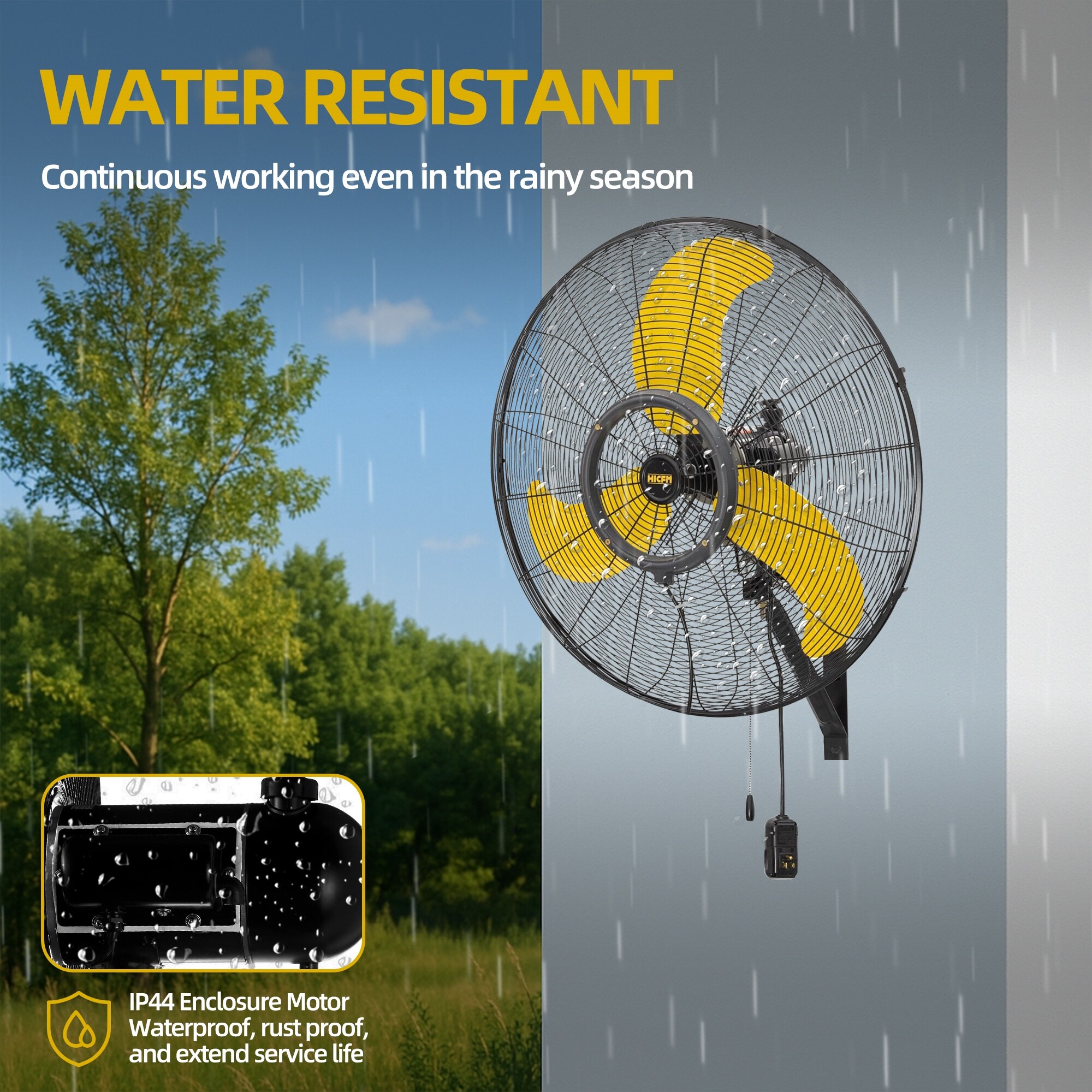 Maxcuum WMFAN-OW30M Wall-Mounted-Fans - View #5