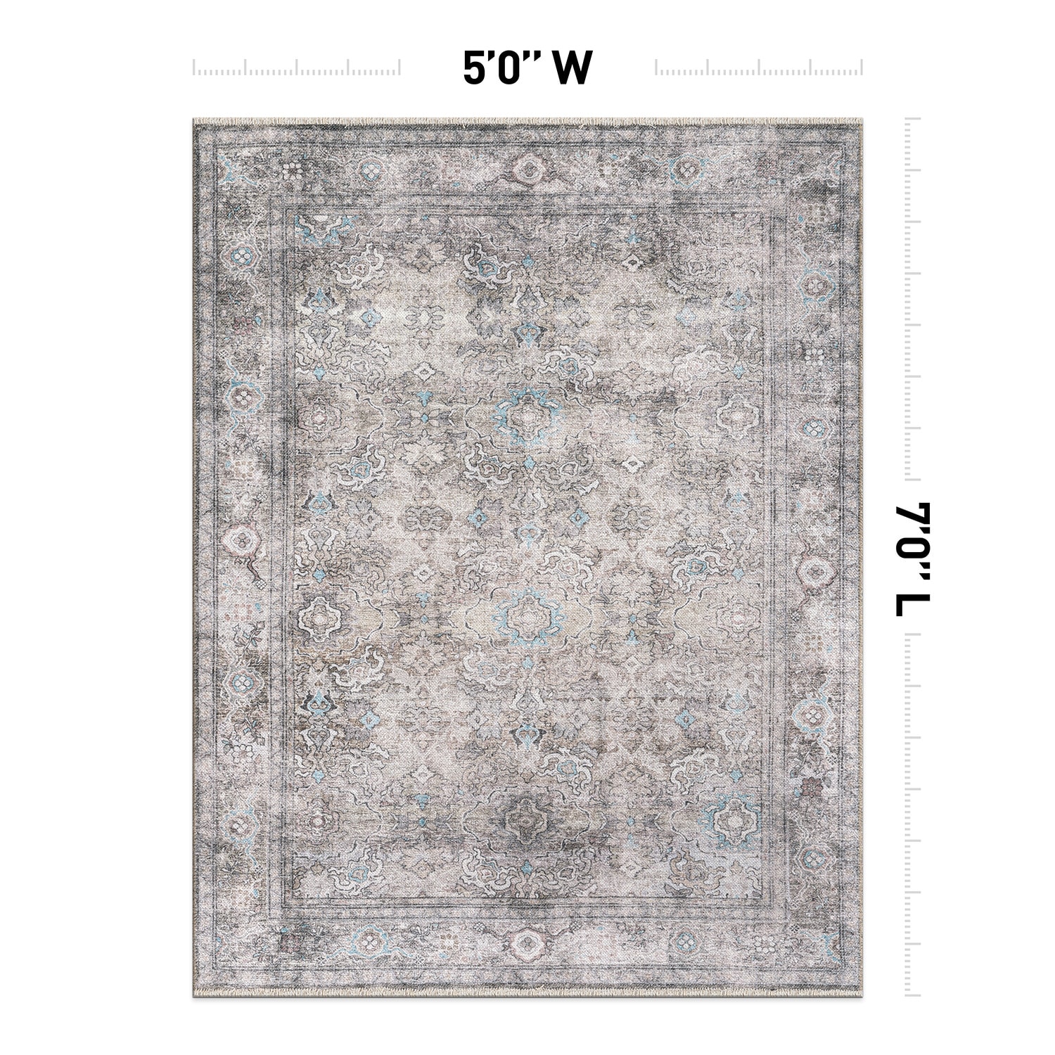 World Rug Gallery 6036OLIVE5X7 rugs - View #6