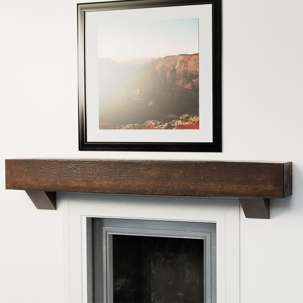 Ekena Millwork MANURS08X12X36ASZD Mantel-Shelves - View #11