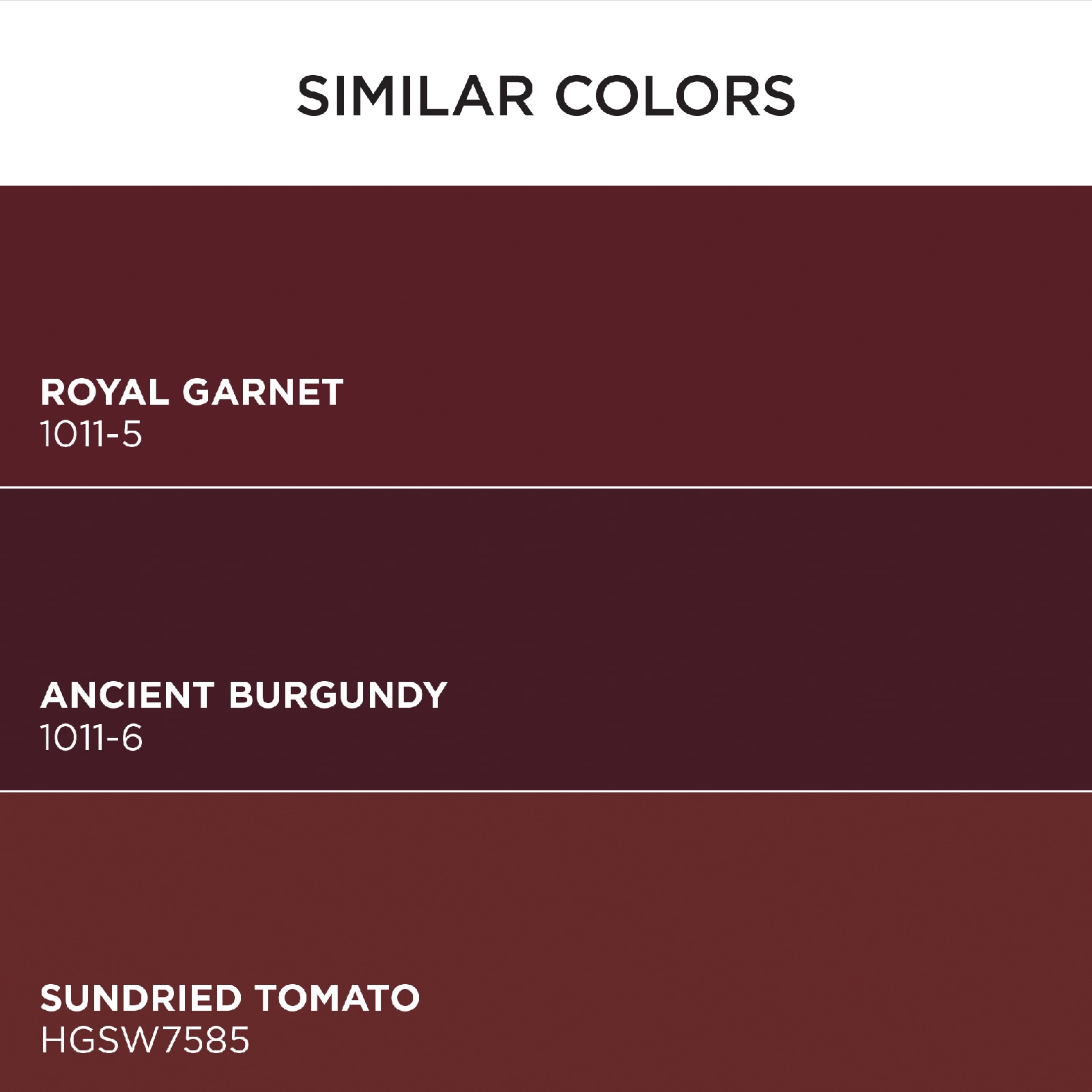 Garnet deals vs burgundy