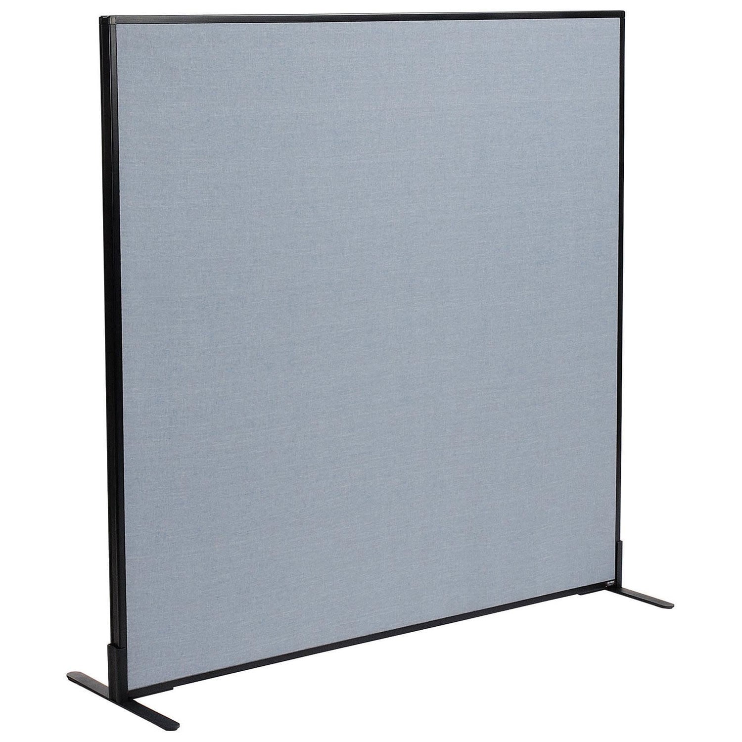 Global Industrial 238639FBL 60-14-inW x 60-inH Freestanding Office Partition Panel Blue