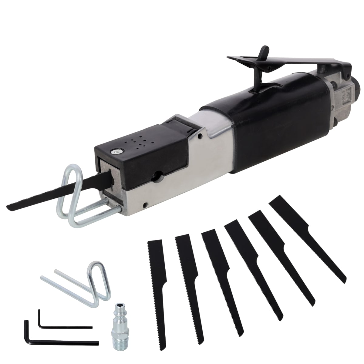 PEXCHO Pneumatic Body Saw High Speed Air Reciprocating Cutting Tool Heavy Duty Metal Sheet Cutter #T5816P475715