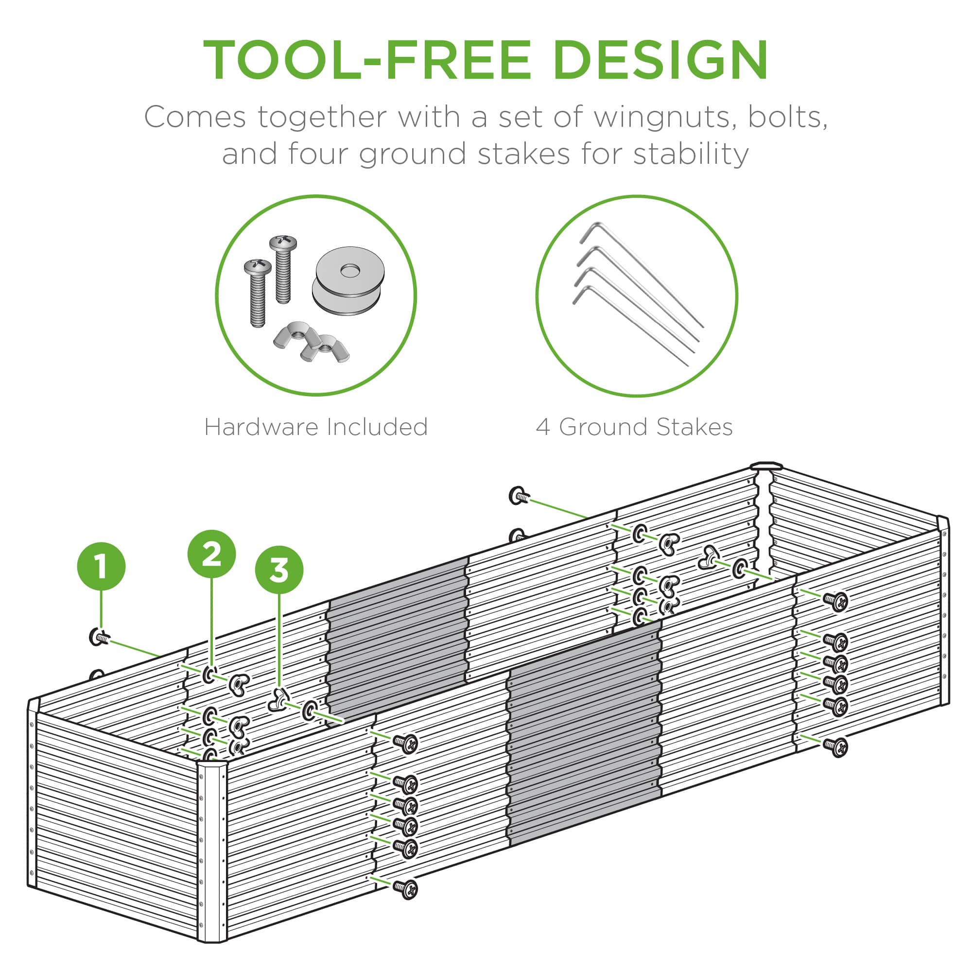 Best Choice Products SKY7366 Raised-Garden-Beds - View #3