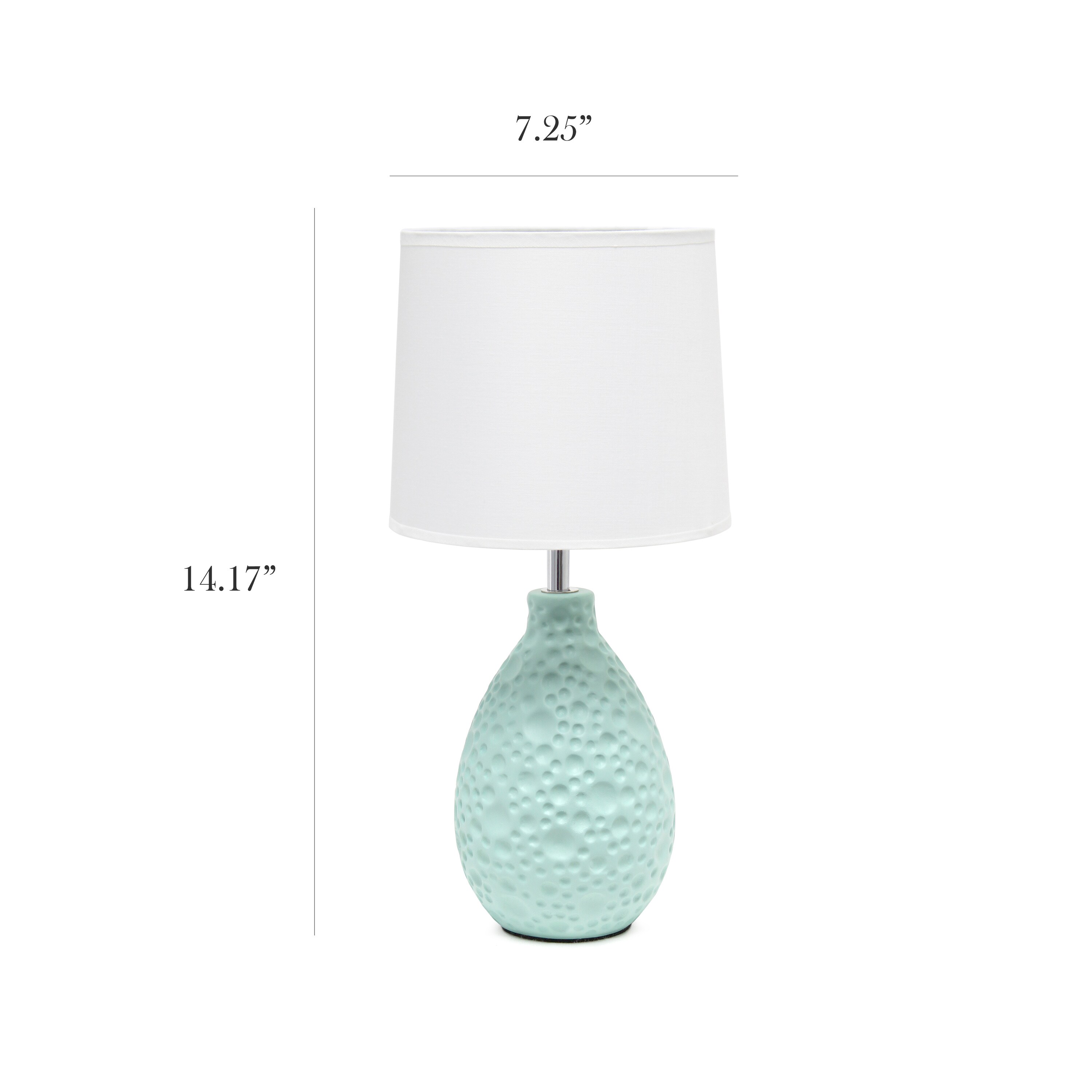 Simple Designs LT2003-BLU Table-Lamps - View #3