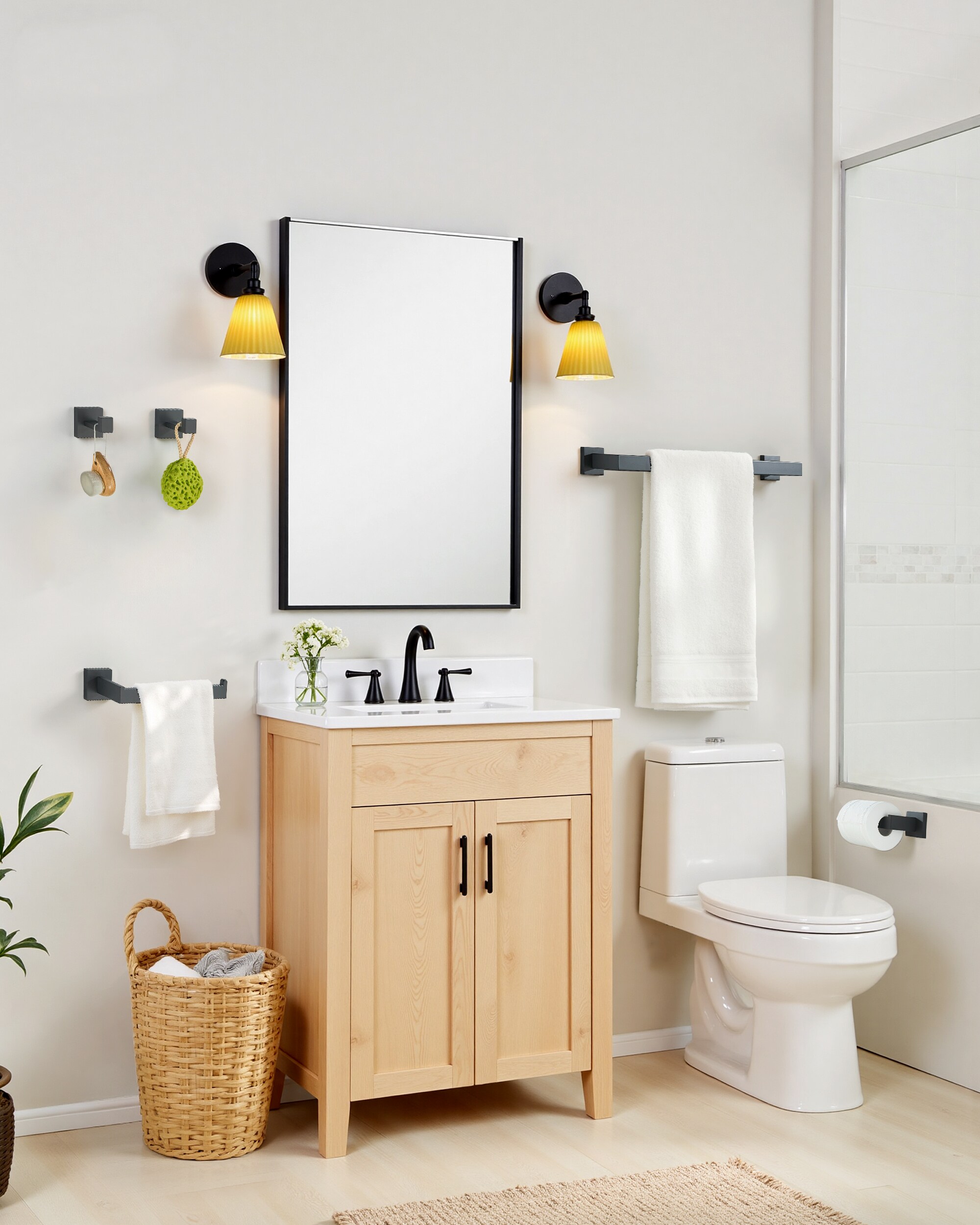 FORIOUS 19002B5A Decorative-Bath-Hardware-Kits - View #7