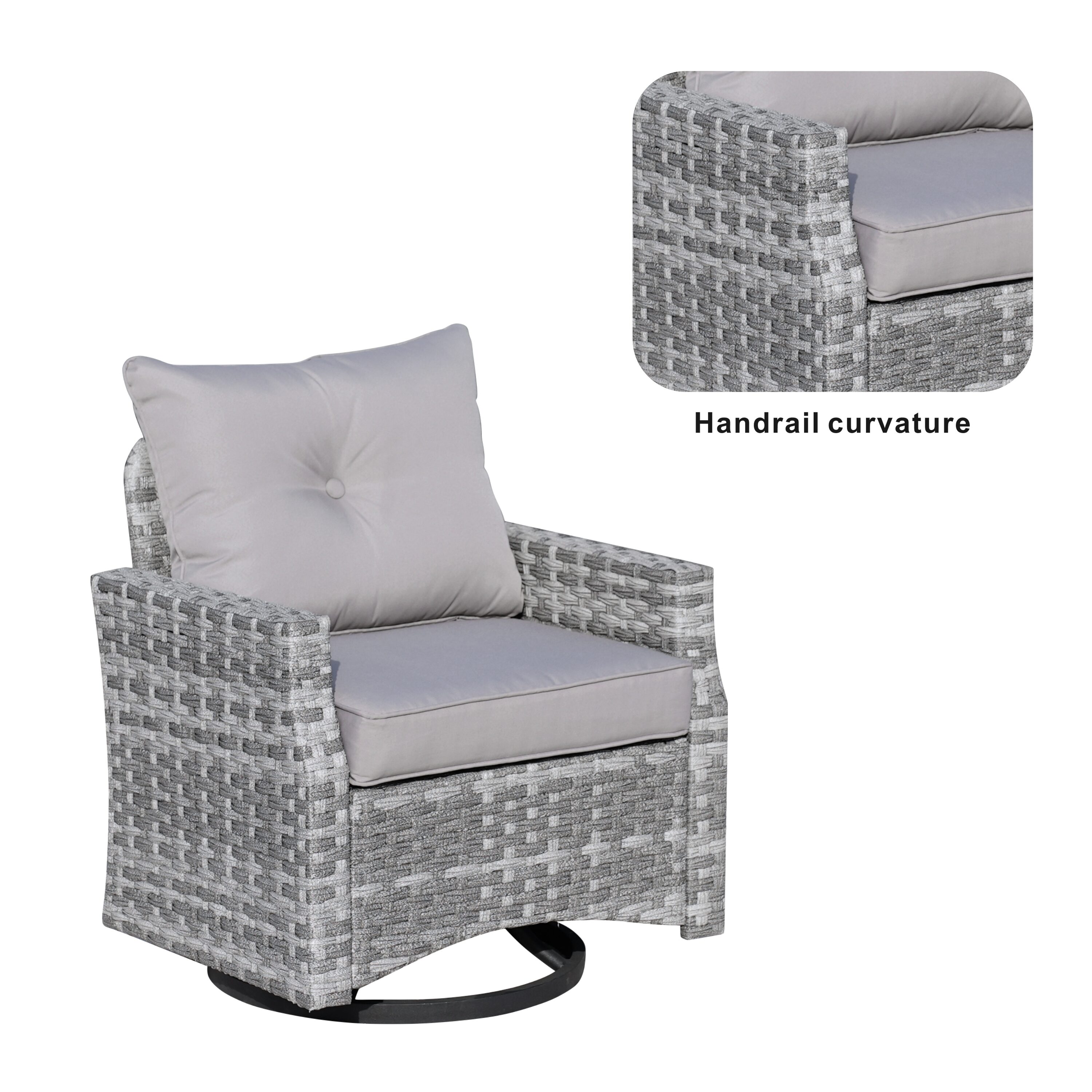 Direct Wicker DWG-1802S&2334SC Patio-Conversation-Sets - View #14