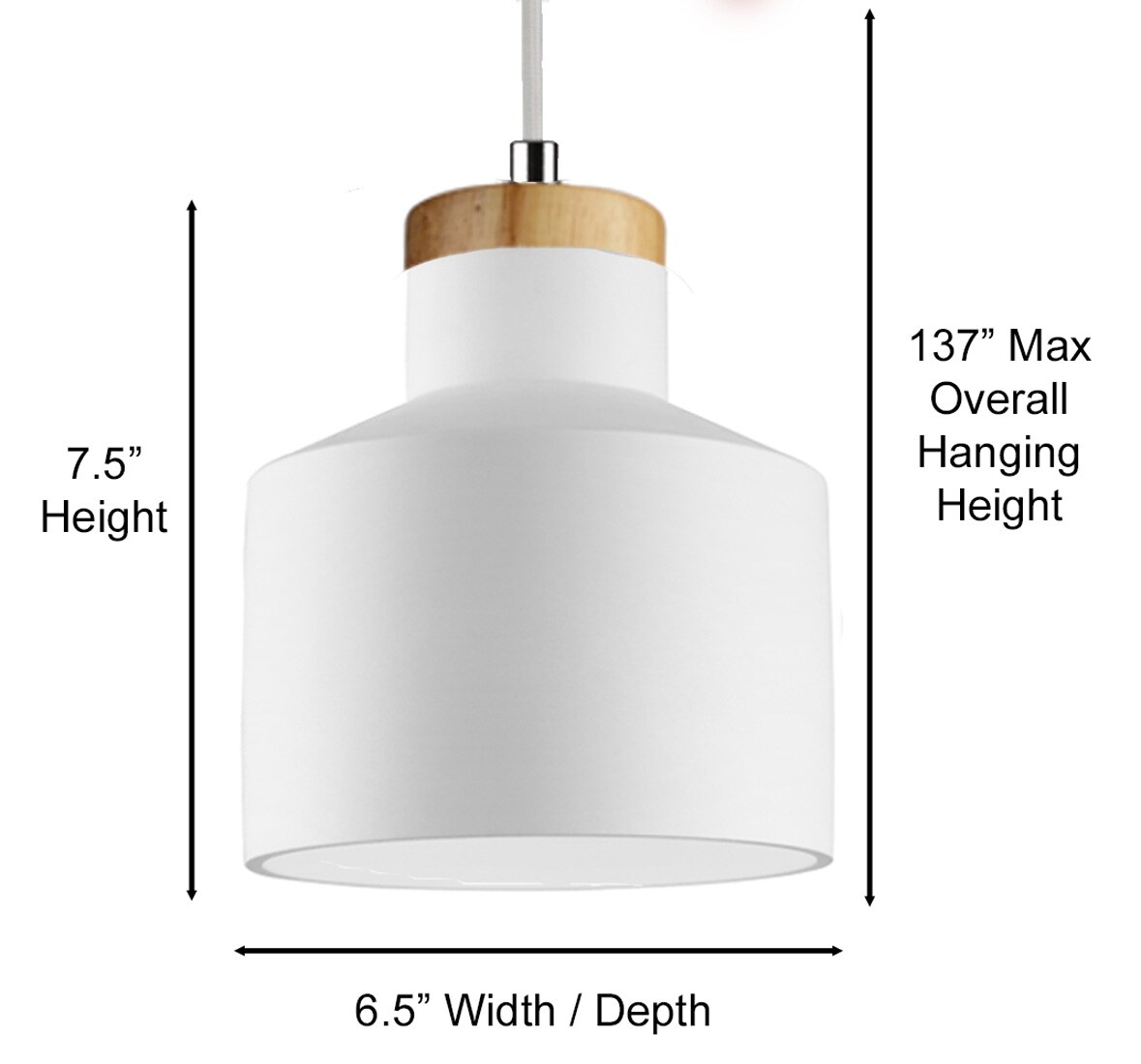 Maxim Lighting P0140NWWT Pendant-Lights - View #2