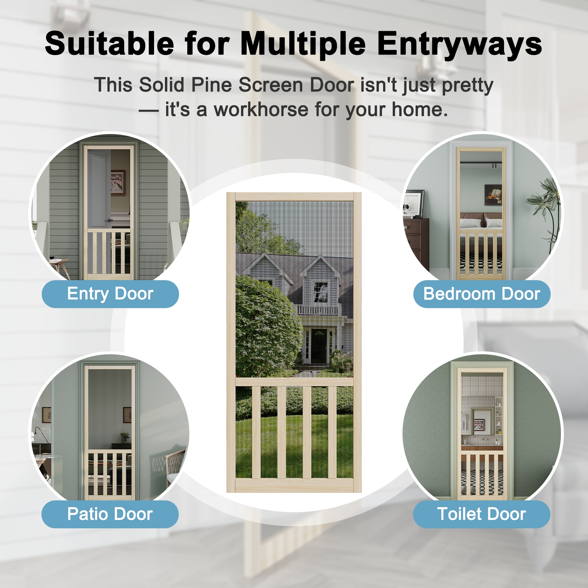 JUJUBON EX-SDPN-R-5L-SC-32 Screen-Doors - View #5