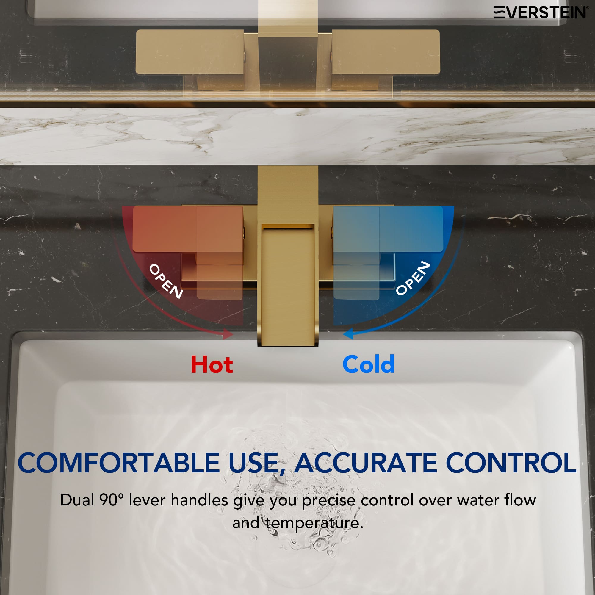 EVERSTEIN SFS-1118-GD Lavatory-Faucets - View #5