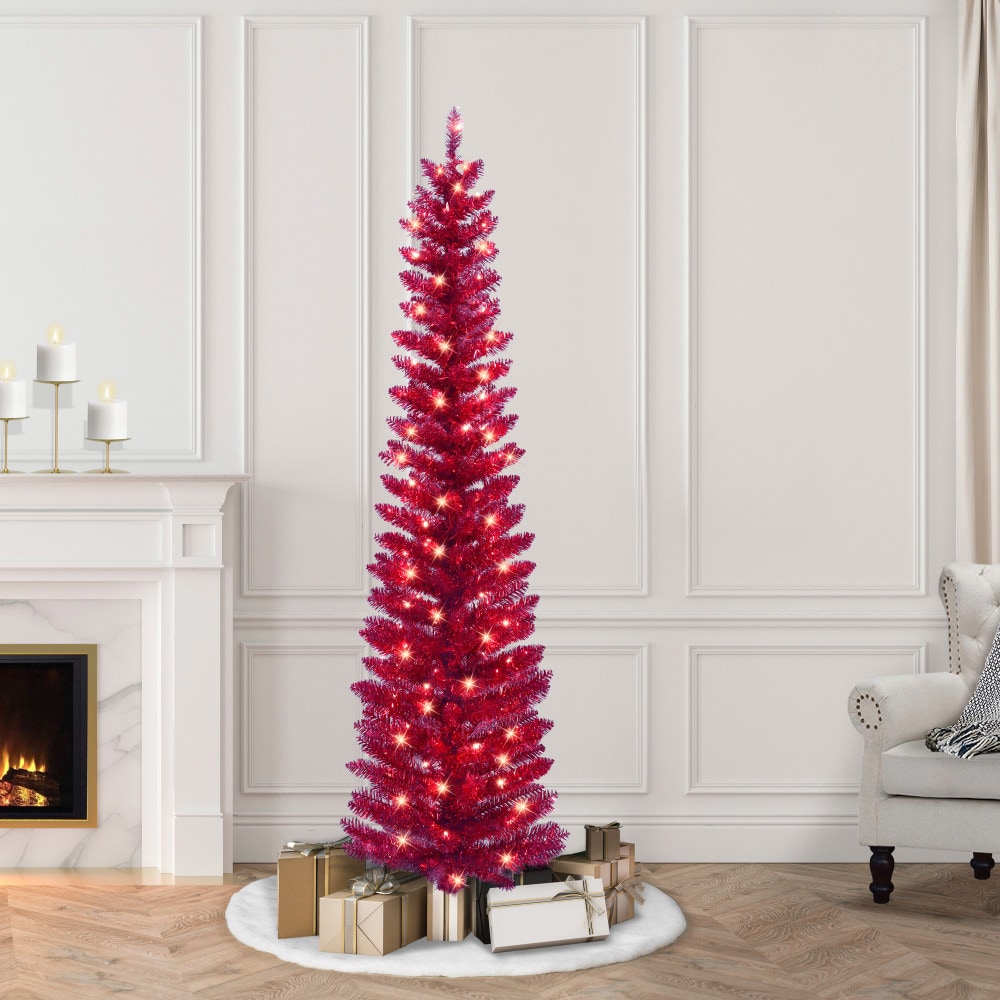 Puleo International 2642A-STRED60C1 Artificial-Christmas-Trees - View #2