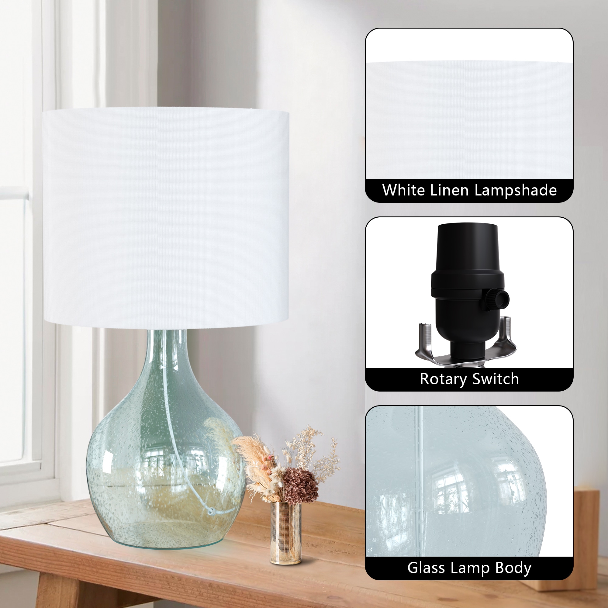Maxax T245-BU-S Table-Lamps - View #5