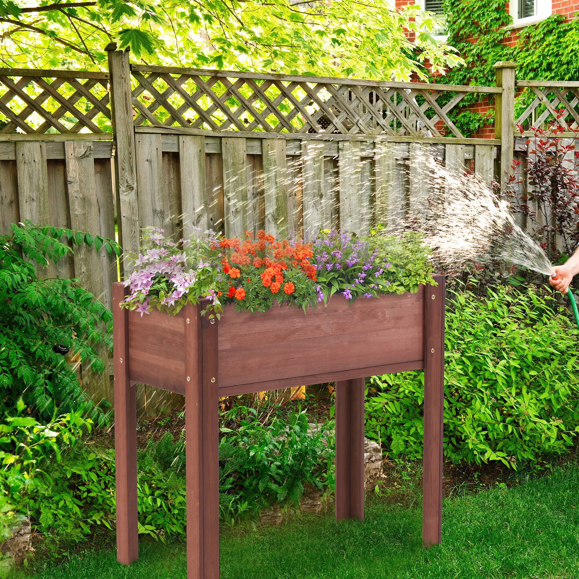 LETILY 2JXMJWIA Raised-Garden-Beds - View #3