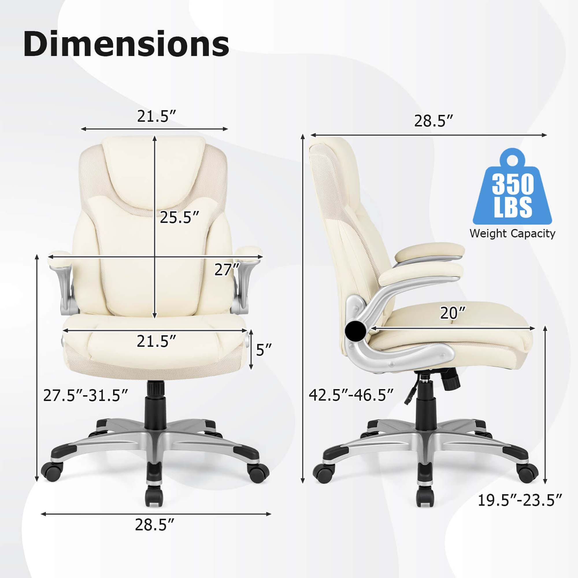 Costway CLS00056 Office-Chairs - View #2