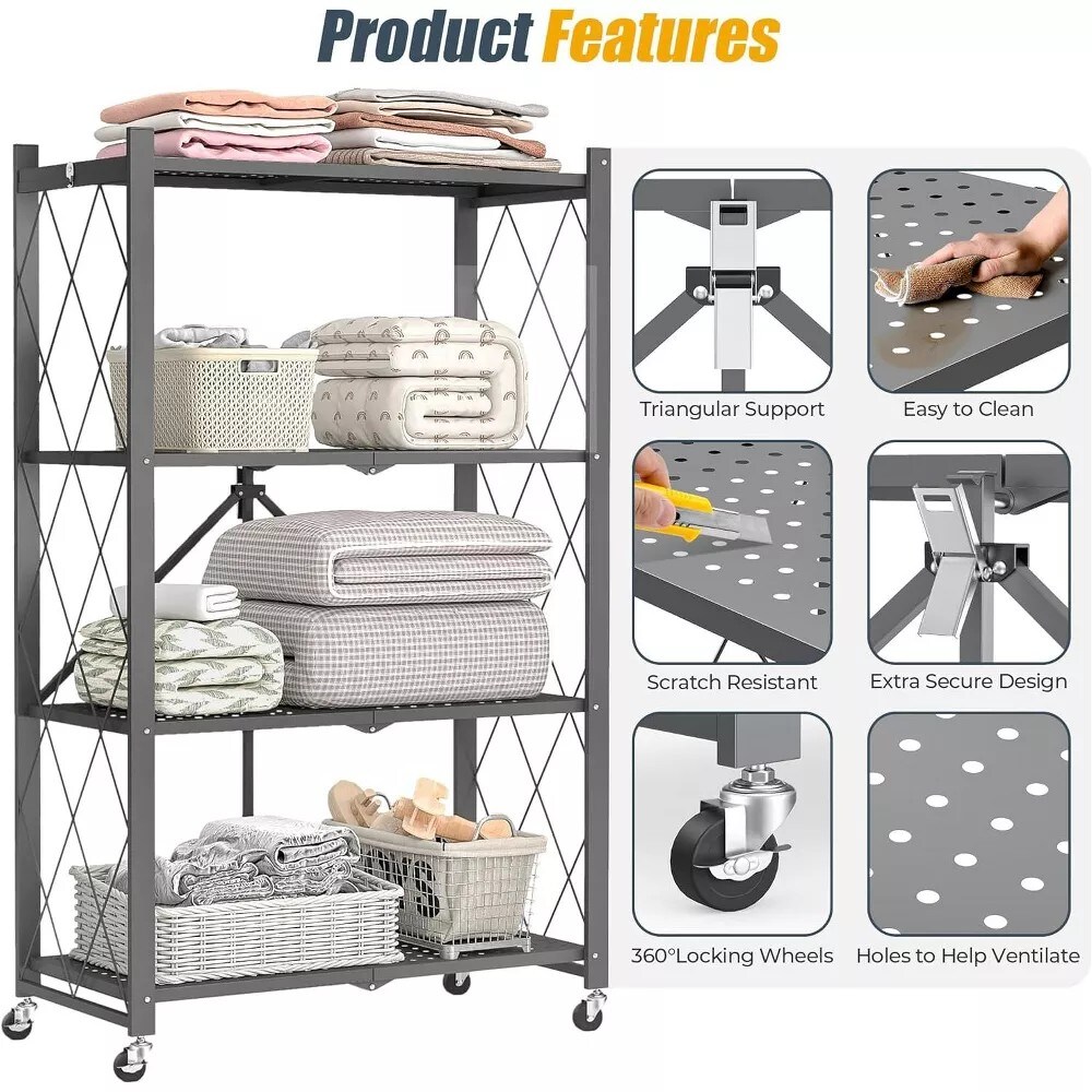 Fenbeli ZMMLSZ3014-4G Free-Standing-Shelving - View #4