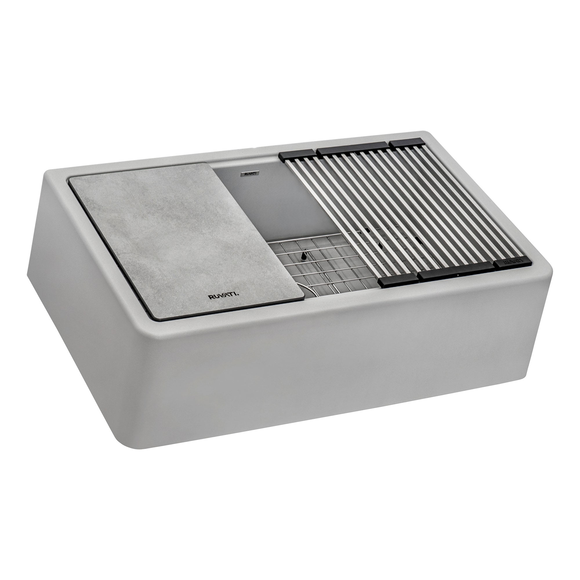 Ruvati RVG1533GR Kitchen-Sinks - View #4