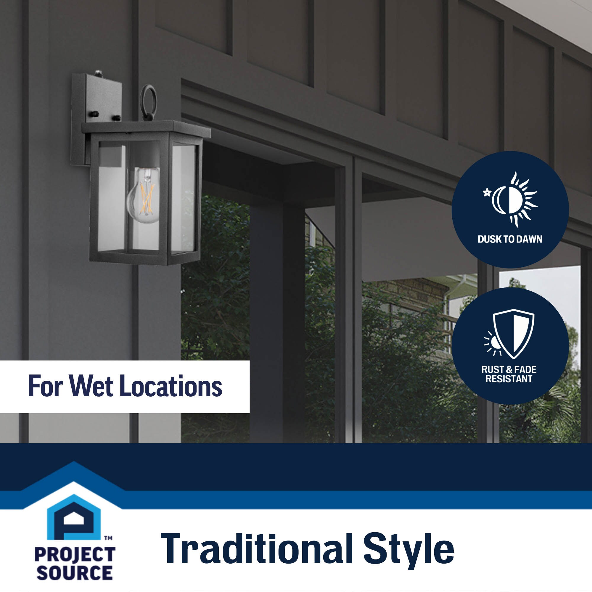 Project Source 43672 Outdoor-Wall-Lighting - View #5