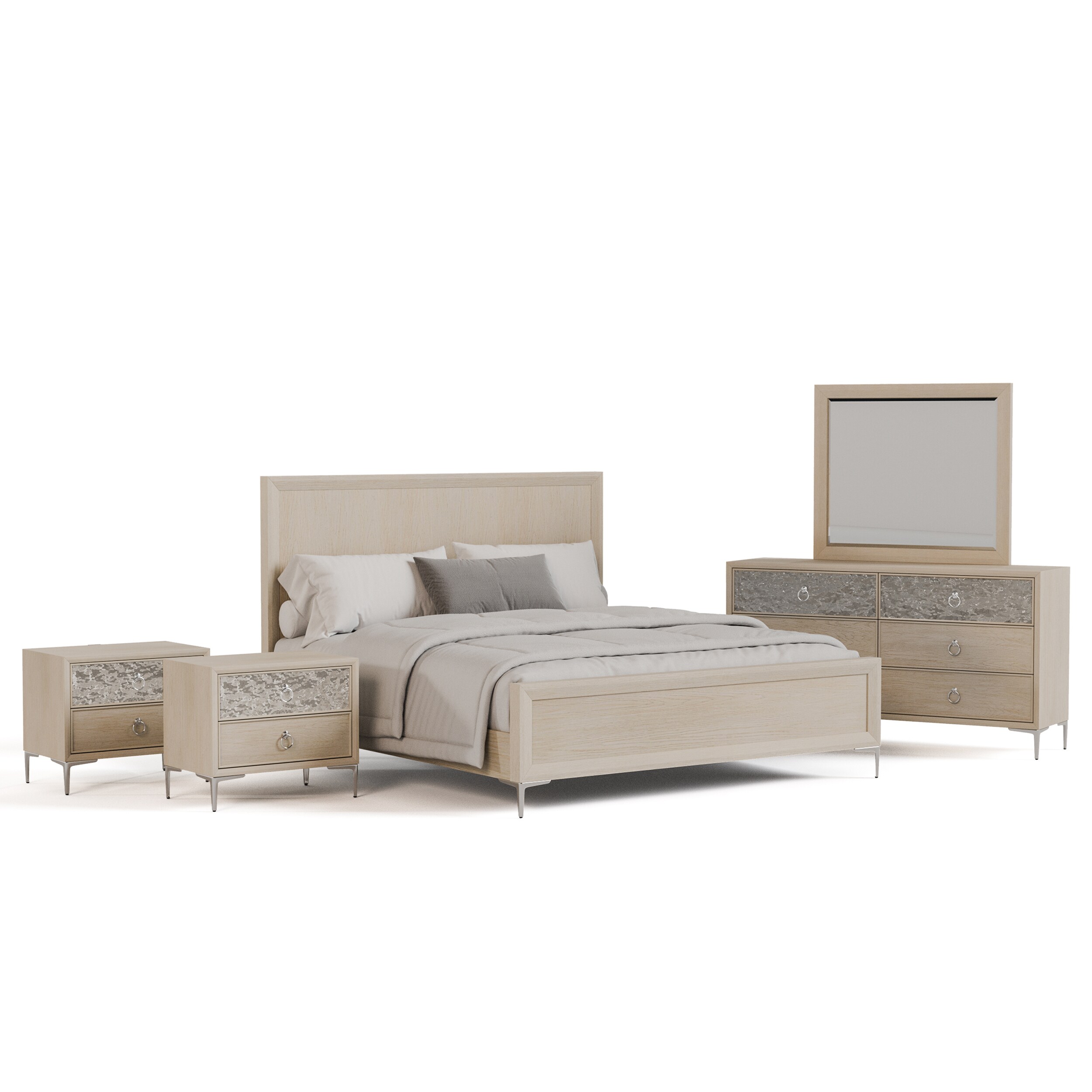Furniture of America IDF-79008NTQNDM Bedroom-Sets - View #2