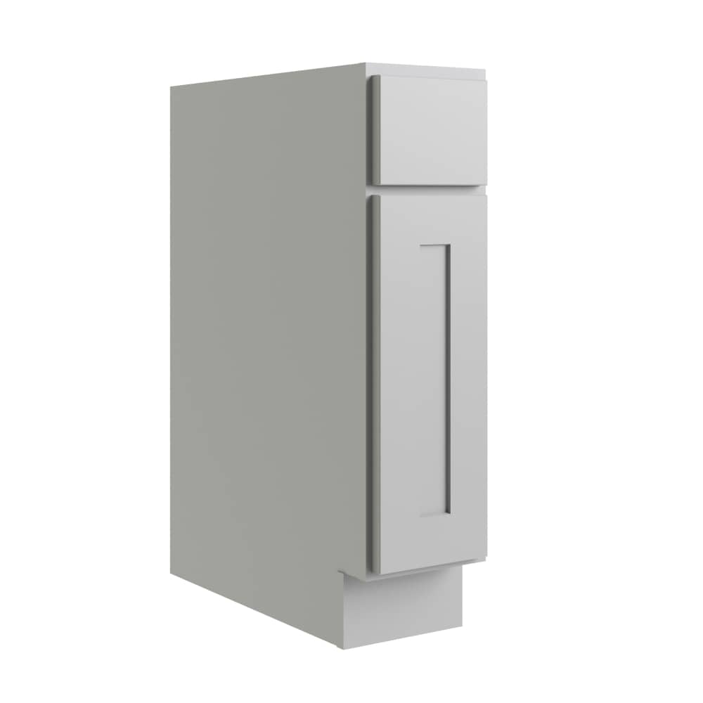 RELIABILT L03-B9R Parkstone 9-in W x 34.5-in H x 24-in D Gray Base Fully assembled Plywood Cabinet (Flat Panel Shaker)