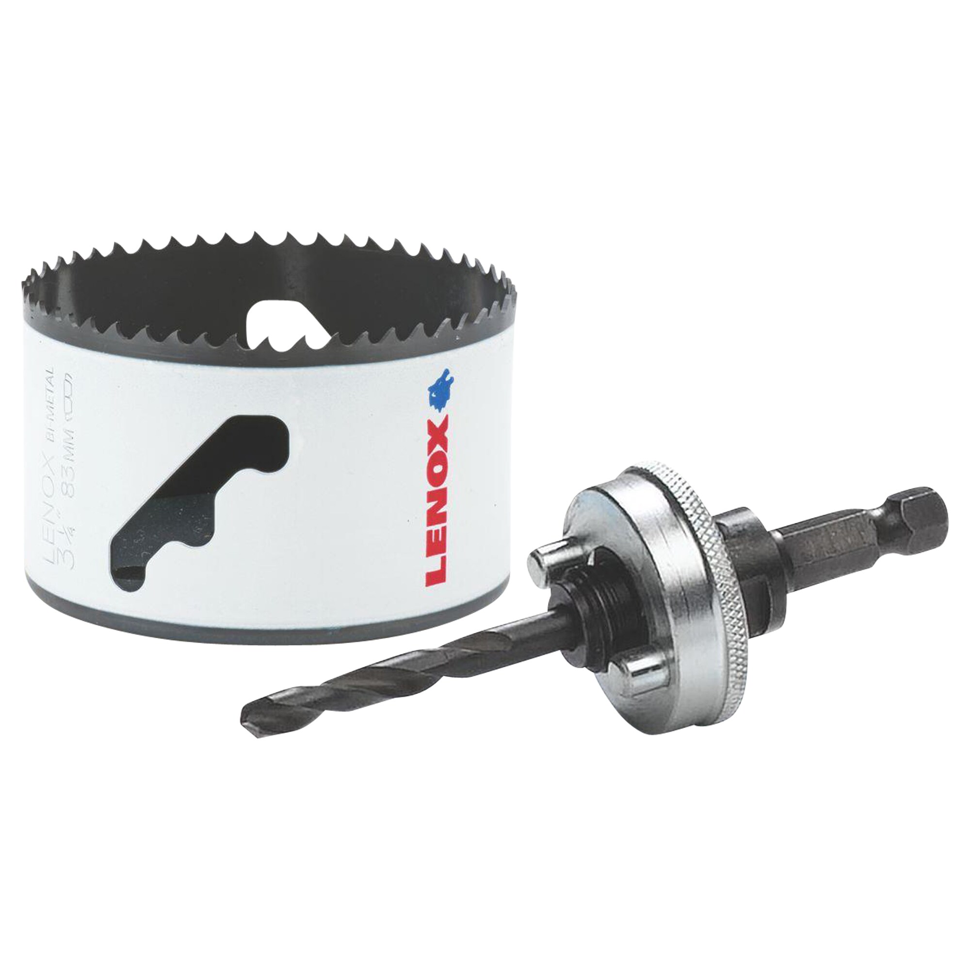 Shop LENOX 3 1 4 in Bi Metal Non Arbored Hole Saw 3 8 in Quick Change 