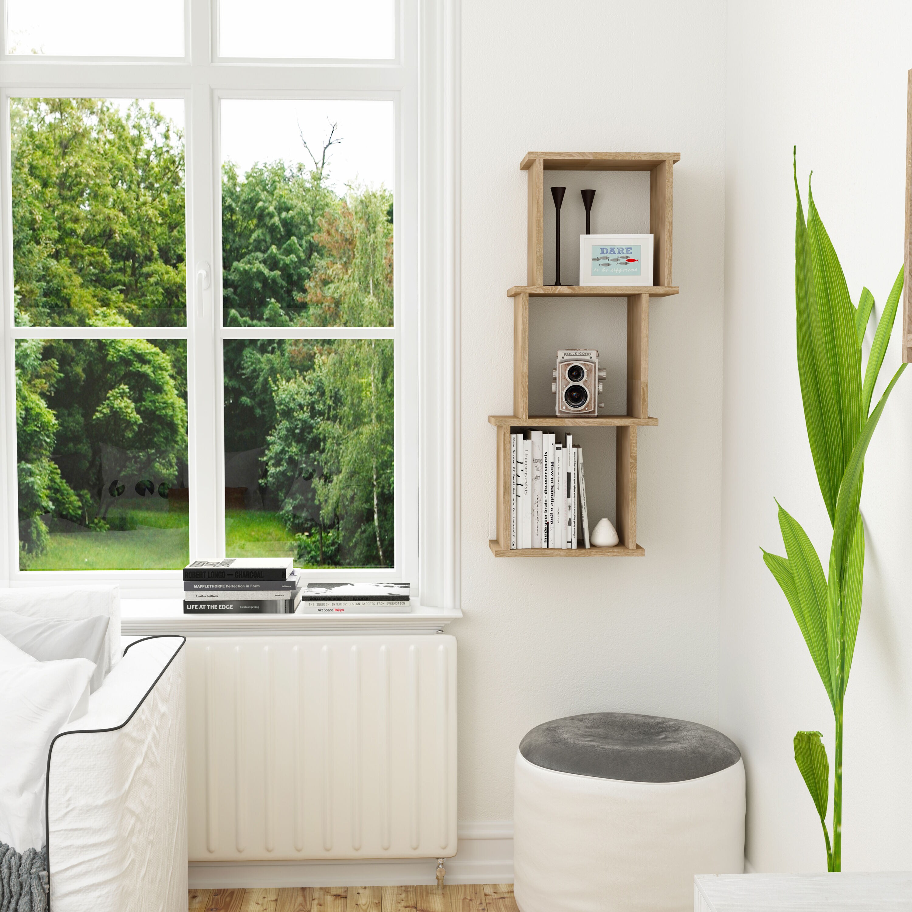 Danya B. XF170502OK Wall-Mounted-Shelving - View #3