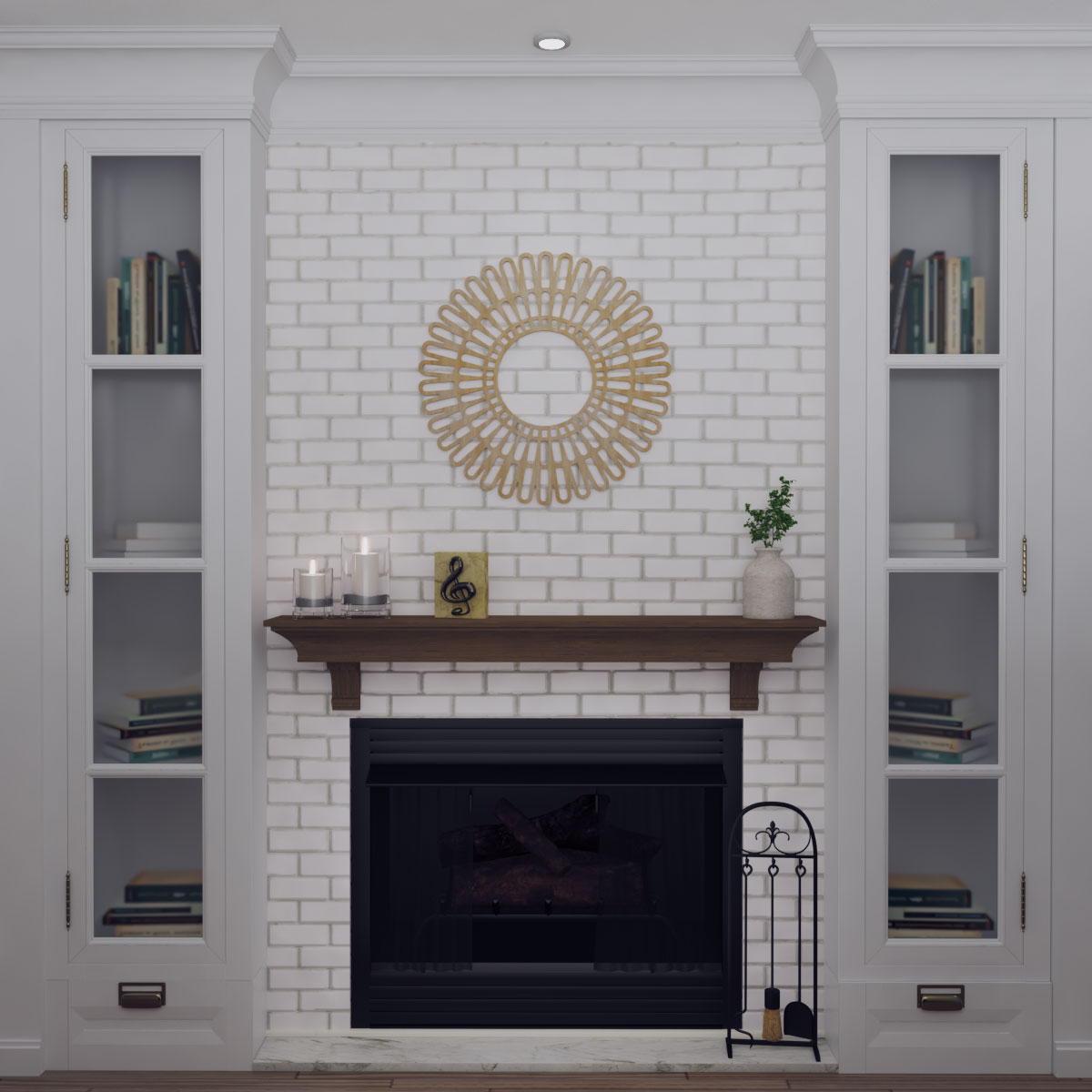 Ekena Millwork CMWP30X0375CRBI Ceiling-Medallions - View #9