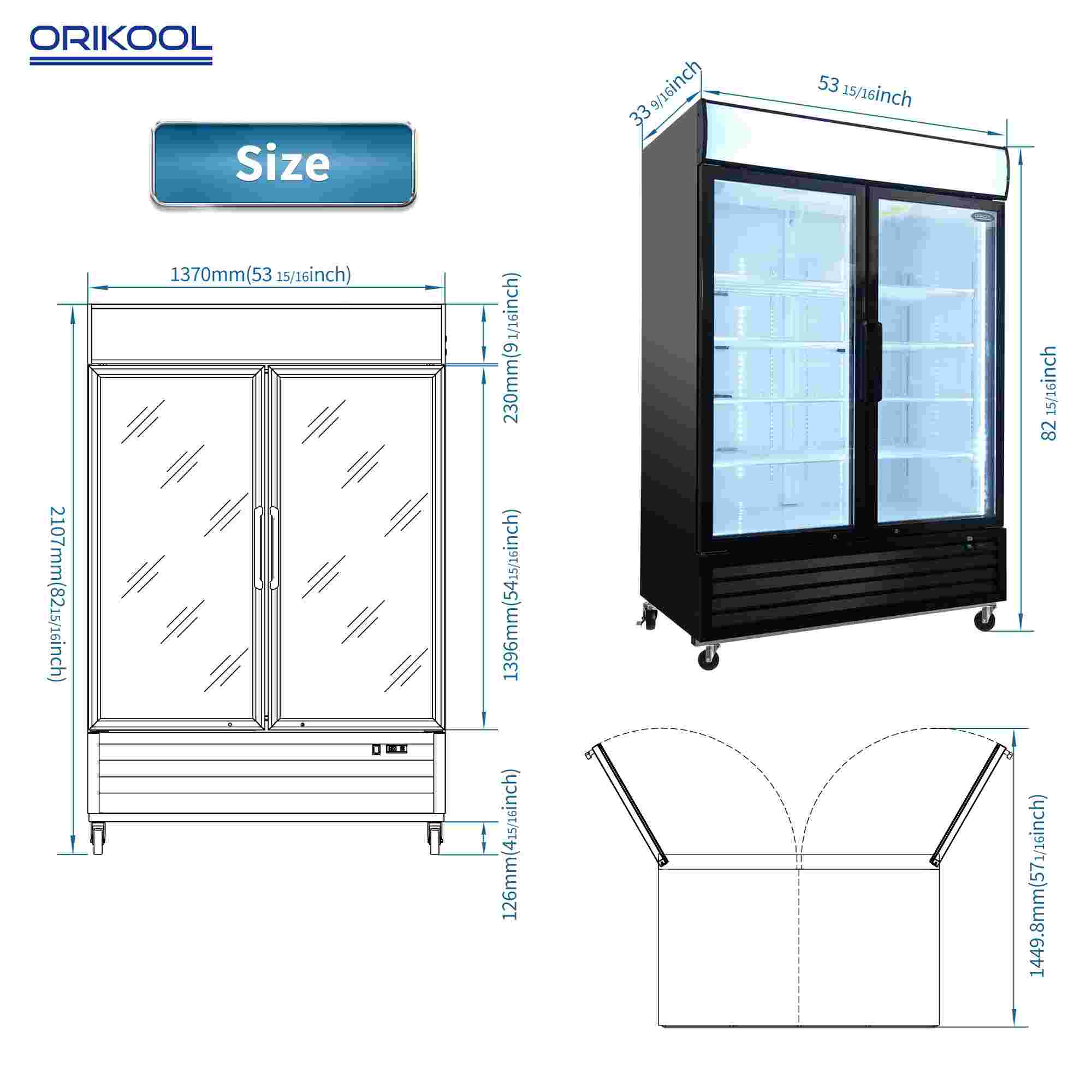 Xspracer ML-CF139 Commercial-Freezers - View #10