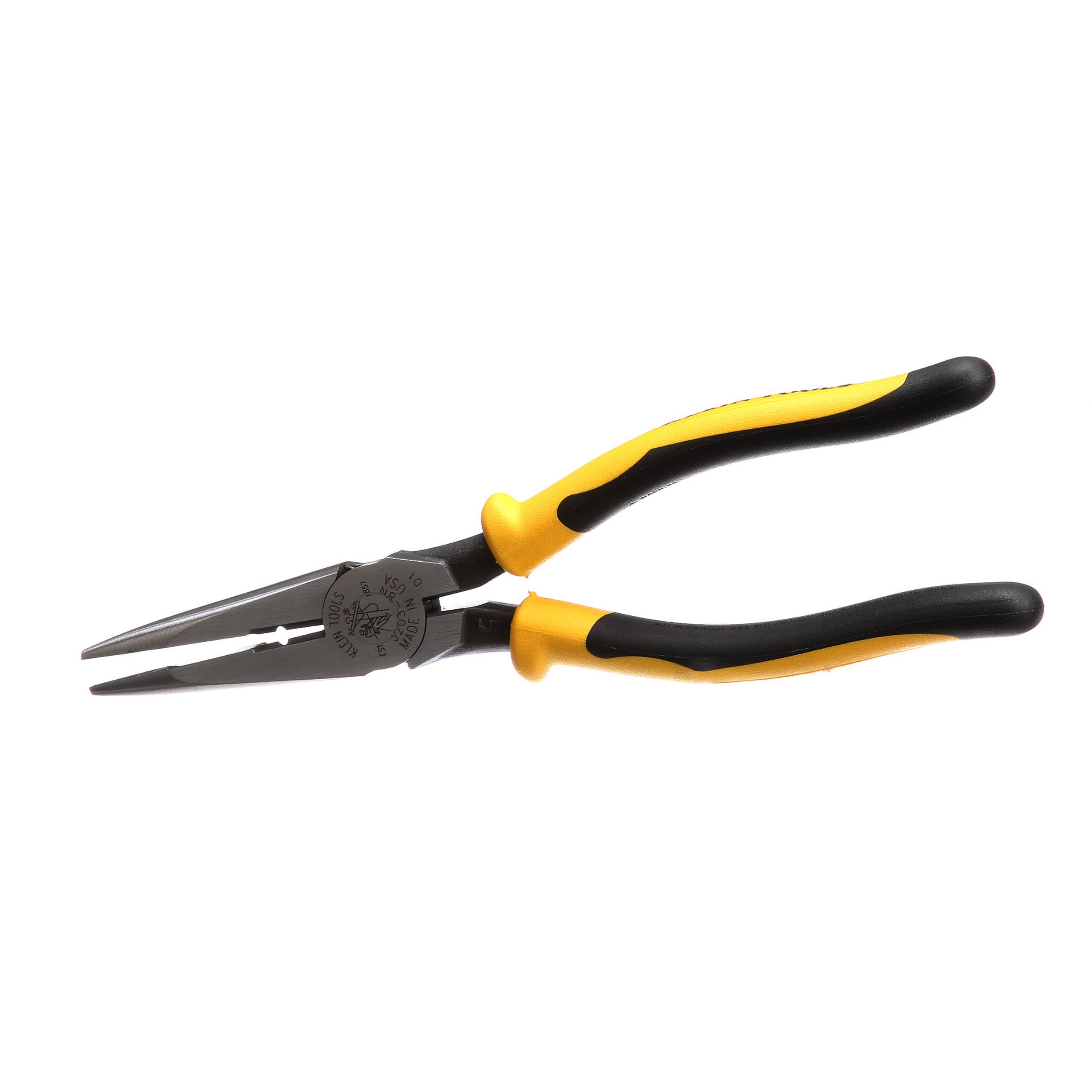 Klein Tools Side-Cutting Long-Nose Pliers D203-8