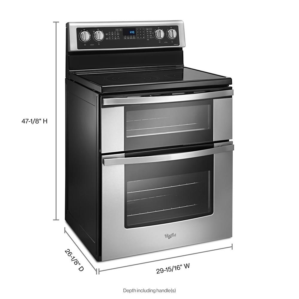 Whirlpool White Glass-top Electric Range - ReviveApplianceAndParts