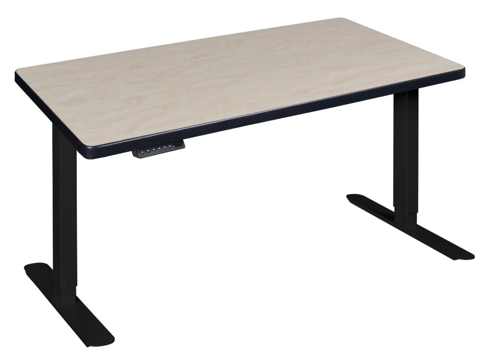 Regency HAD4824PLBK Esteem 24-in White Modern/Contemporary Computer desk