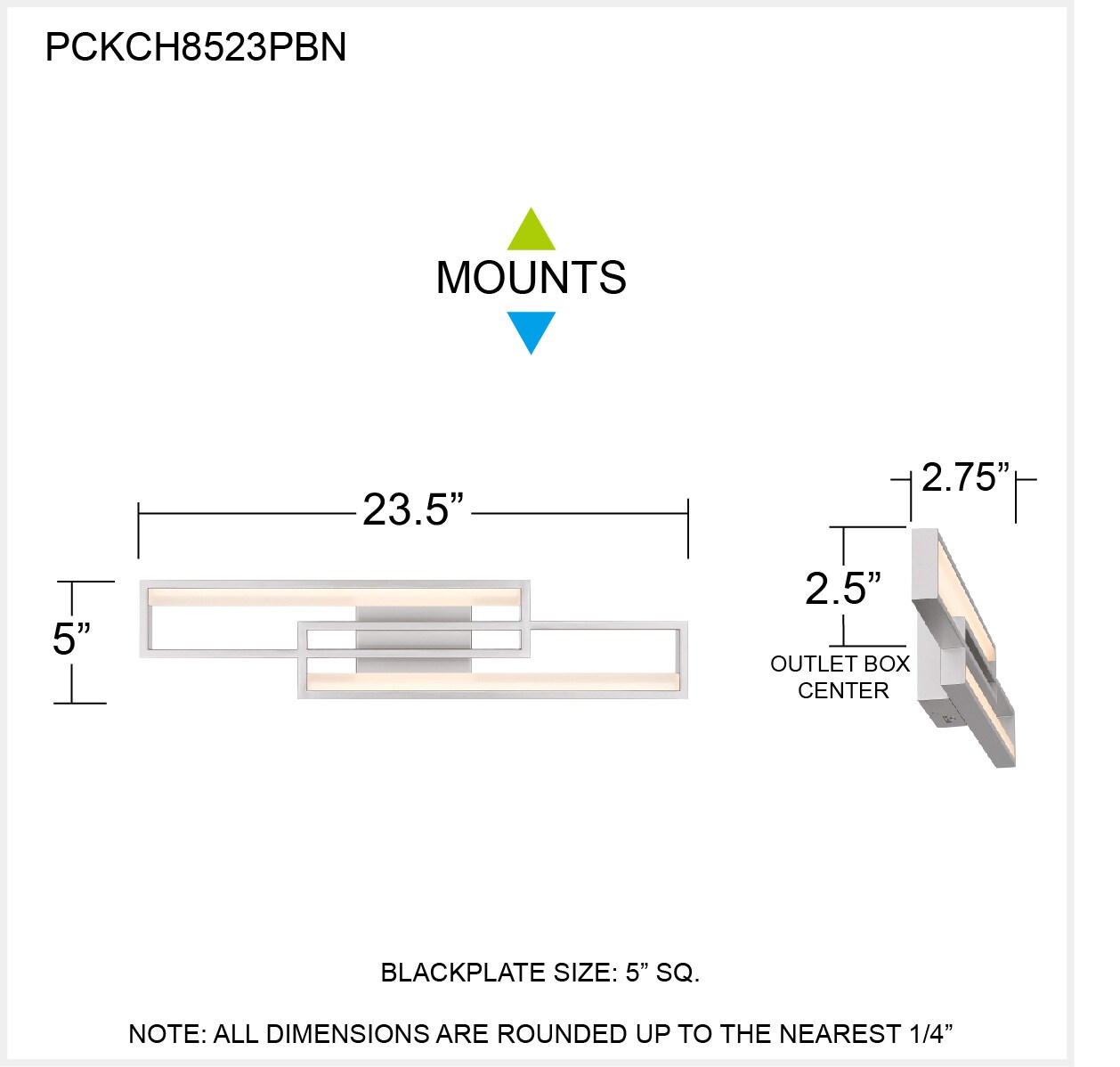 Quoizel PCKCH8523PBN b089995 - View #6