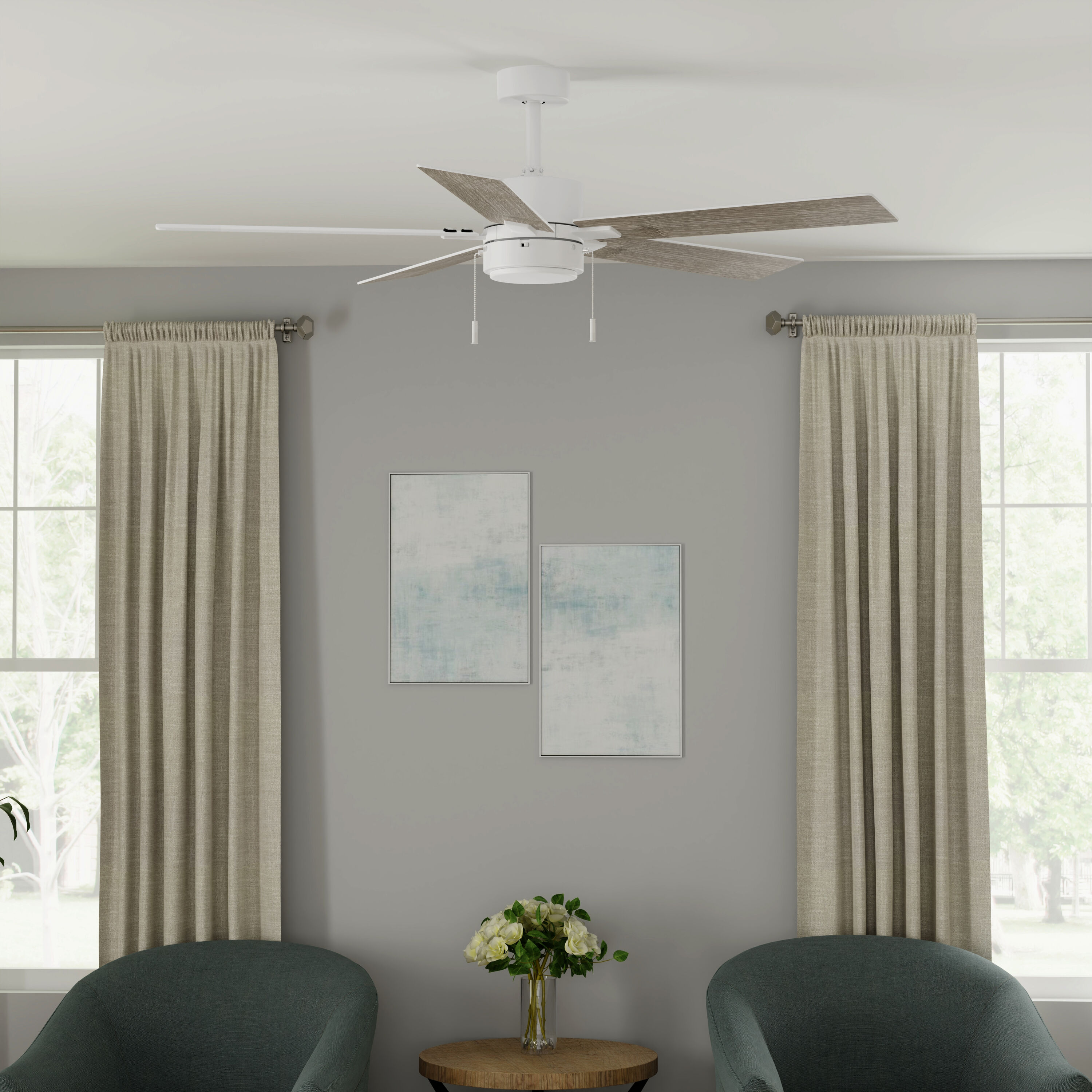 Harbor Breeze POR52MW5L Ceiling-Fans - View #7