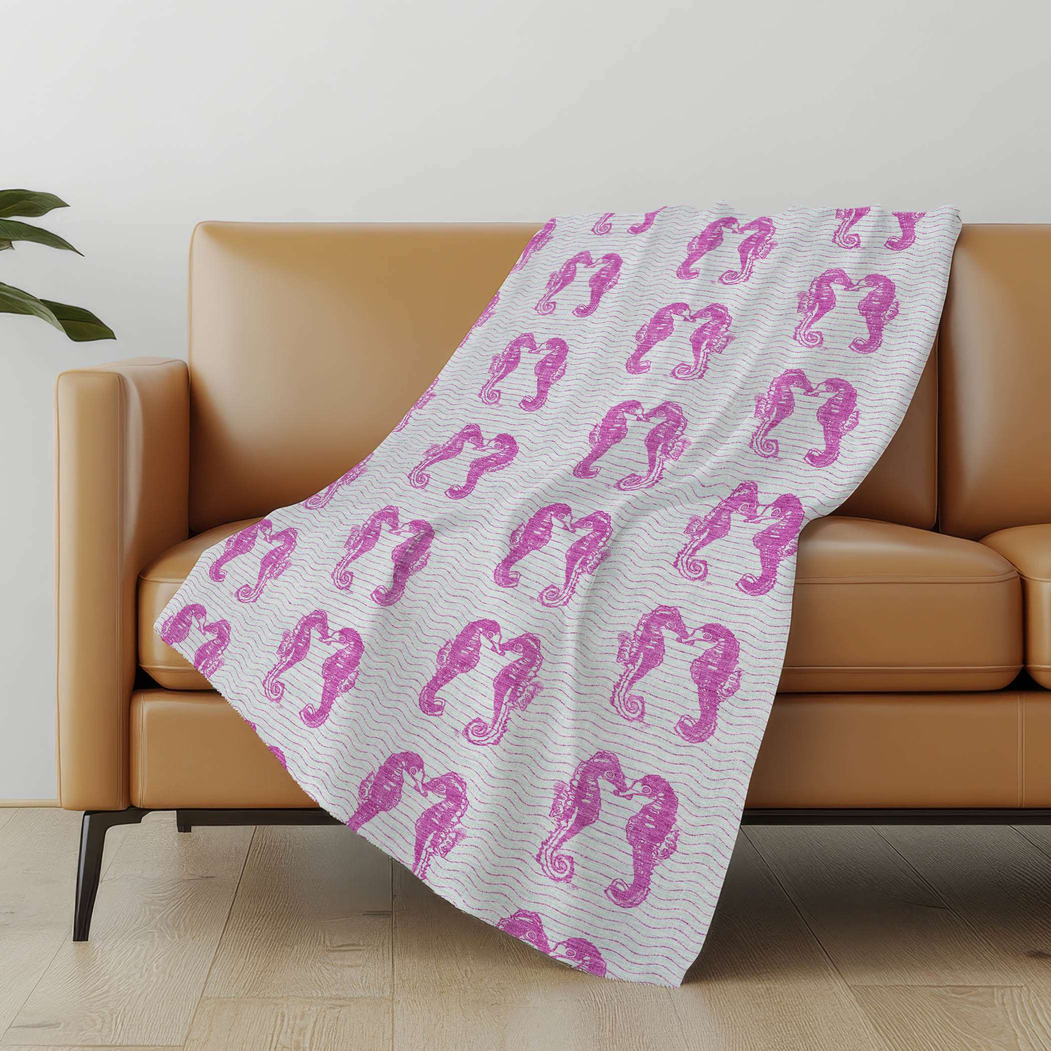 Addison Rugs ASB194PI50X70 Premium Machine Washable Addison ASB194 Pink Sherpa Throw Blanket