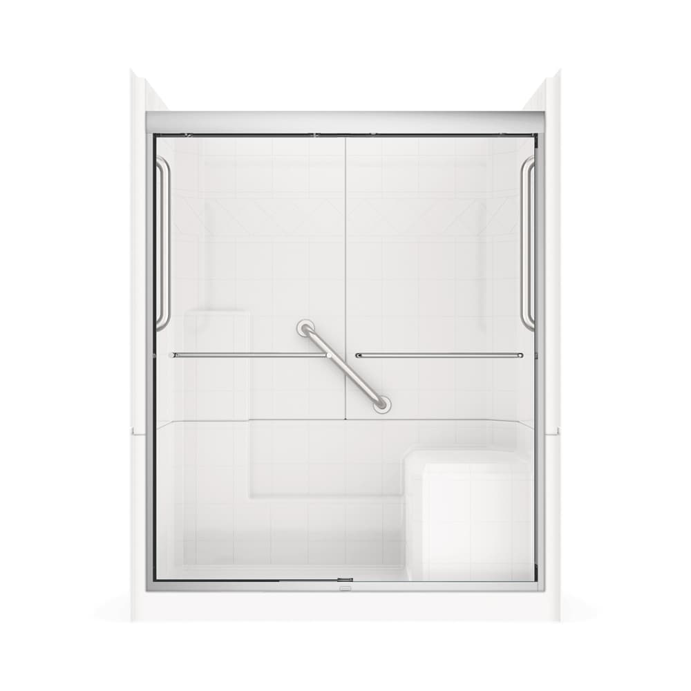 Laurel Mountain LM6032SH1S3PRWB3 Alcove-Shower-Kit - View #2