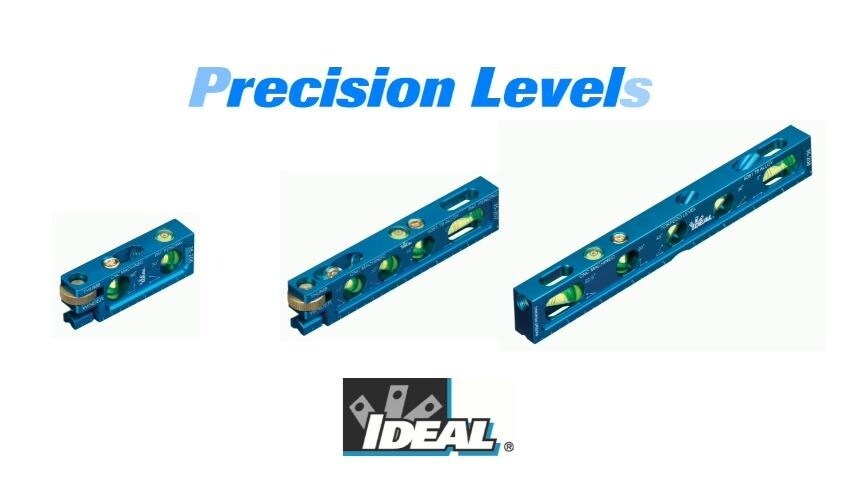 IDEAL Aluminum 6.0-in 4 Vial Magnetic Conduit level in the Levels