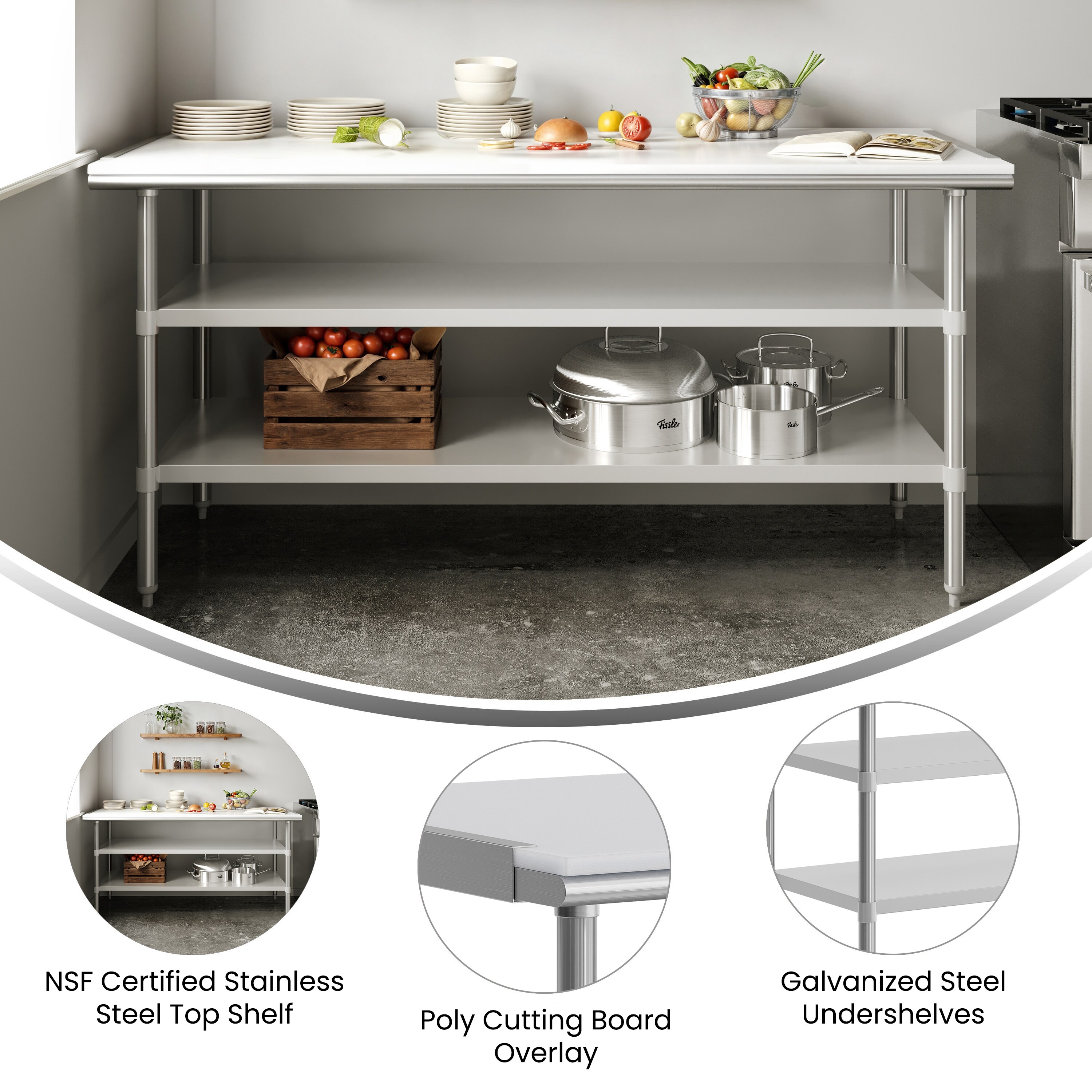 Flash Furniture 196861190322 Kitchen-Furniture - View #3