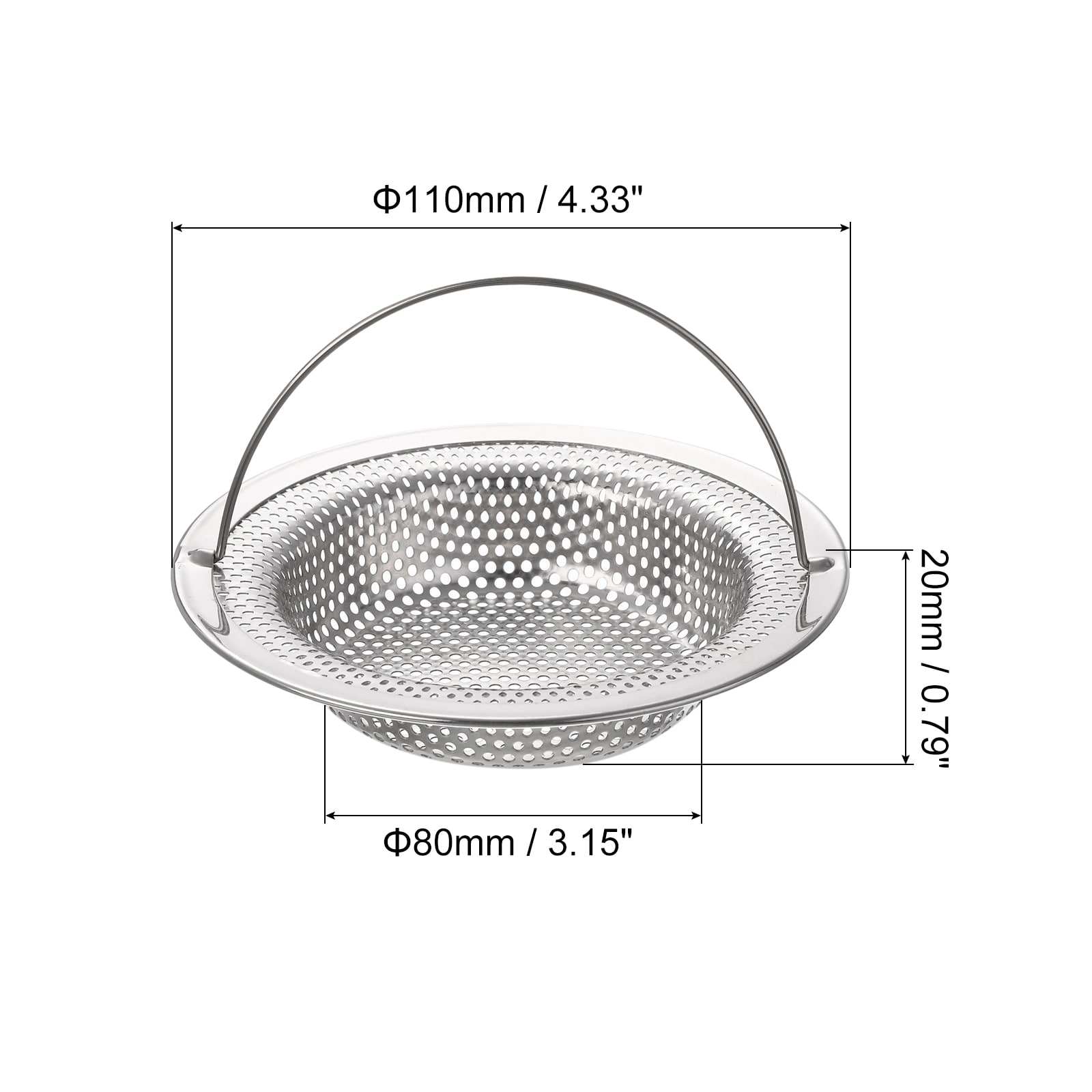 Unique Bargains S25093001UX5686 Kitchen-Sink-Strainers - View #2