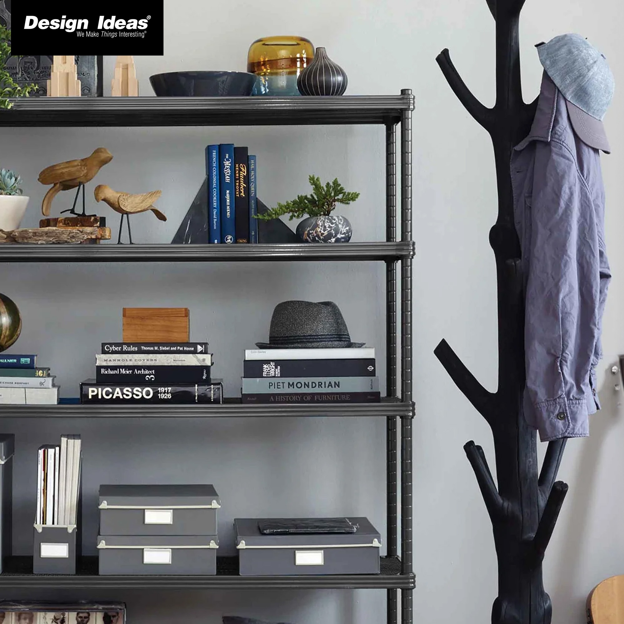 Design Ideas 325744 Free-Standing-Shelving - View #4