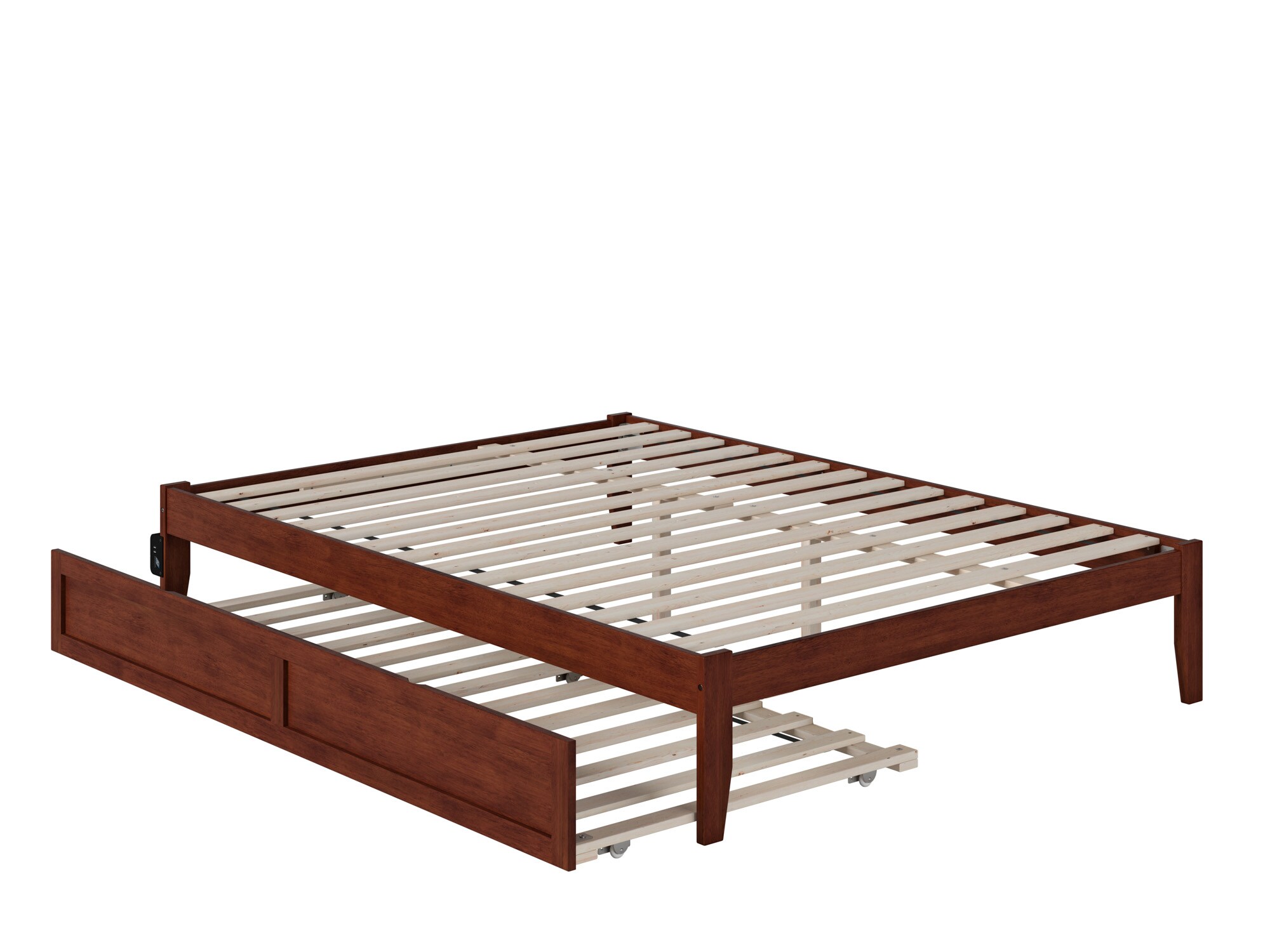 AFI Furnishings AG8011144 Colorado Walnut Queen Wood Trundle Bed