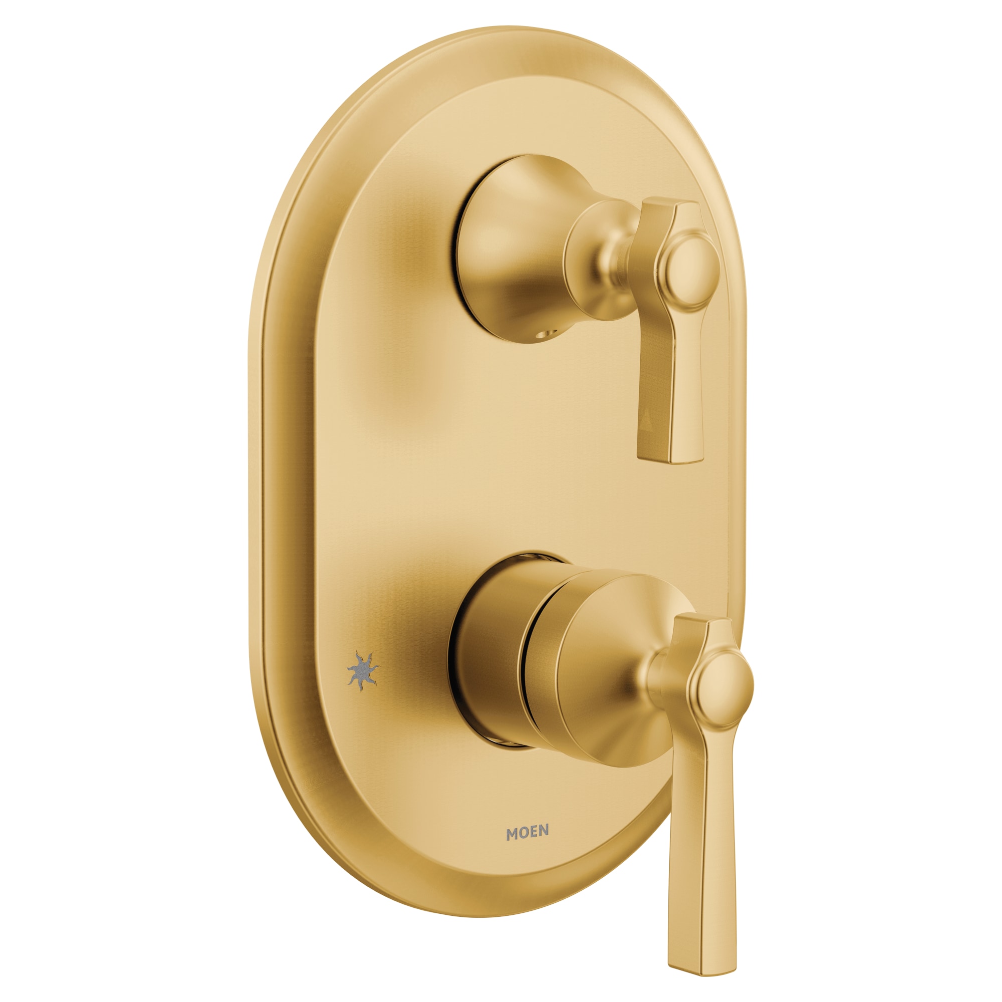 Moen UTS2411BG Flara Brushed Gold 2-handle Sold separately Shower Faucet
